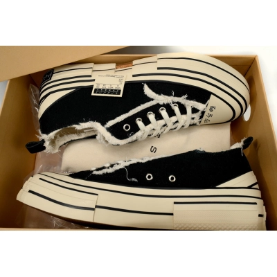 xVESSEL G.O.P. Lows Crooked SHOE Black F19X005B 02