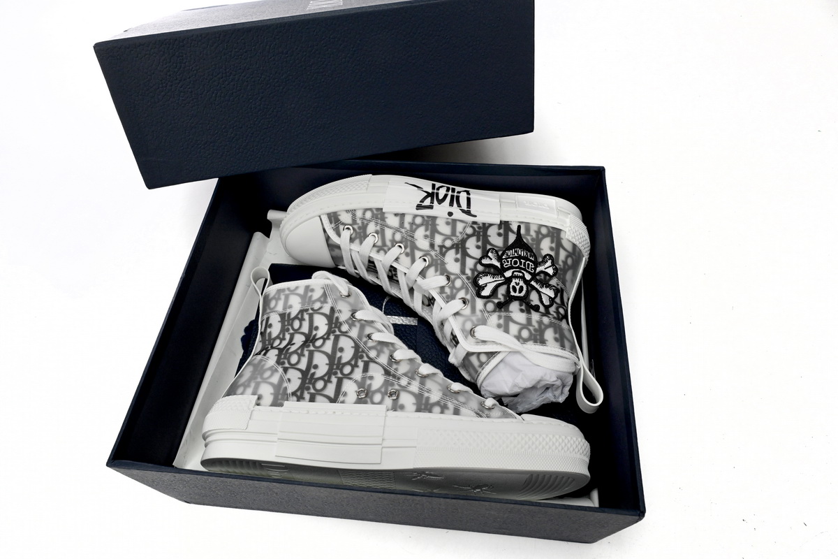 Dior B23 High Top Bee Embroidery 3SH118YYO_H960