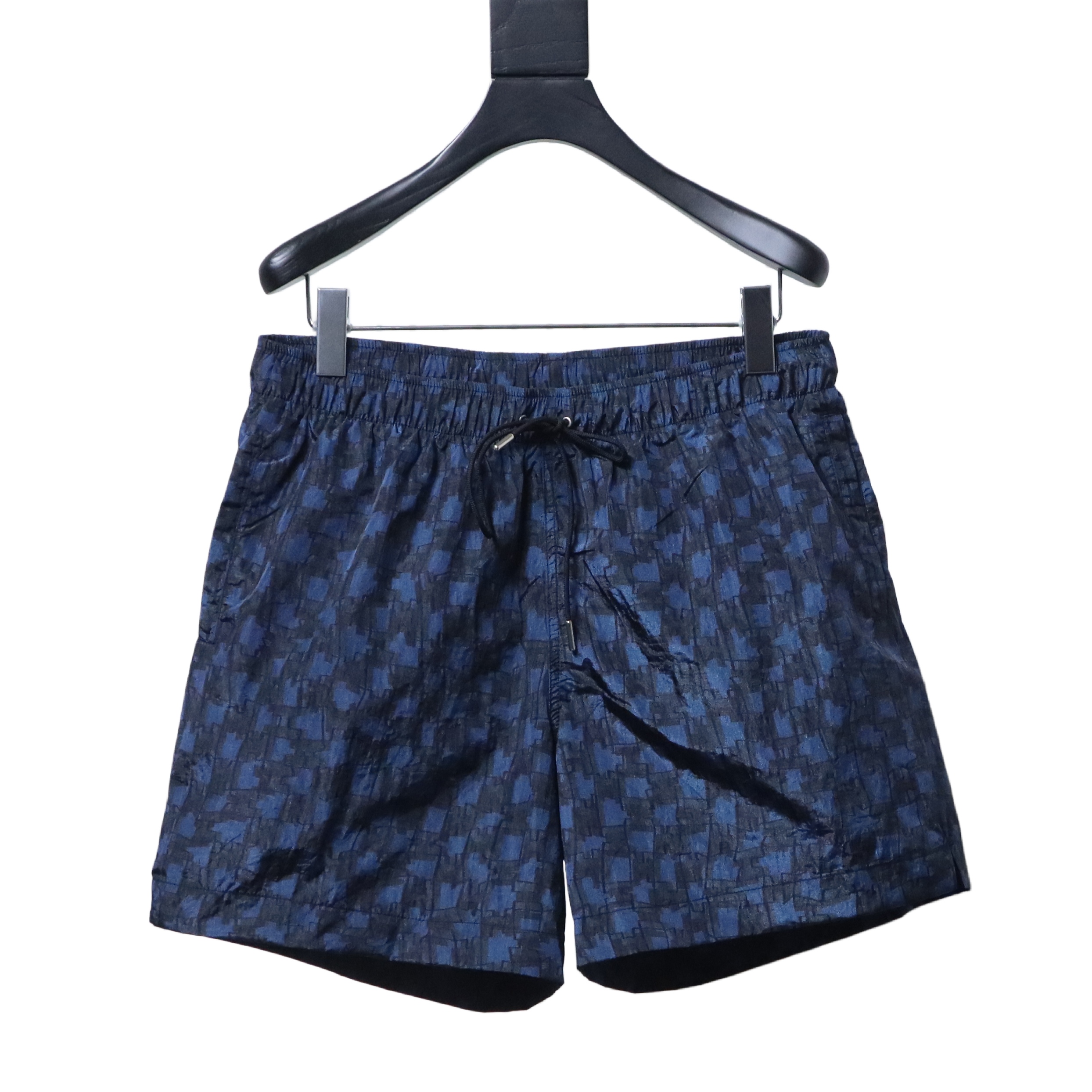 Hermes Paris Allover Logo Nylon Shorts