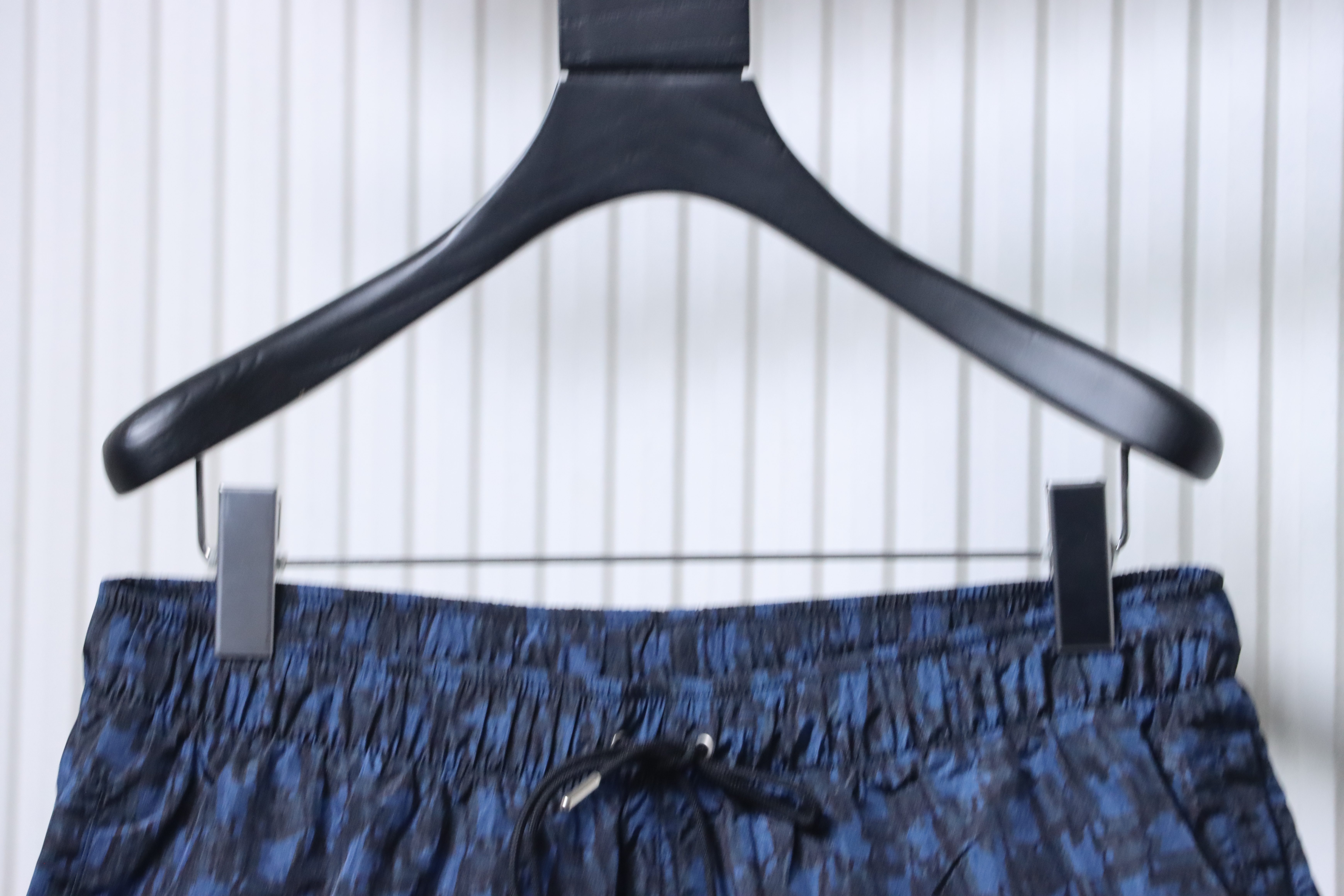 Hermes Paris Allover Logo Nylon Shorts