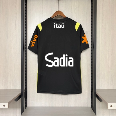 2026 Brazil Training Kit Black All Sponsors 02
