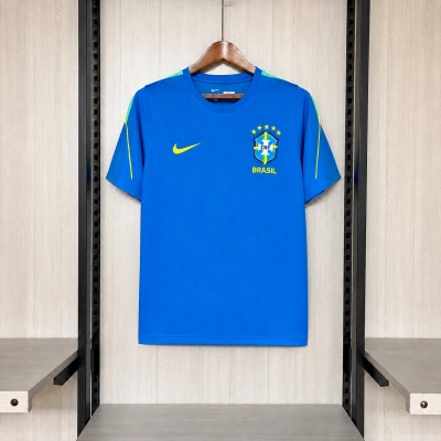 2026 Brazil Trainning Blue Jersey 01
