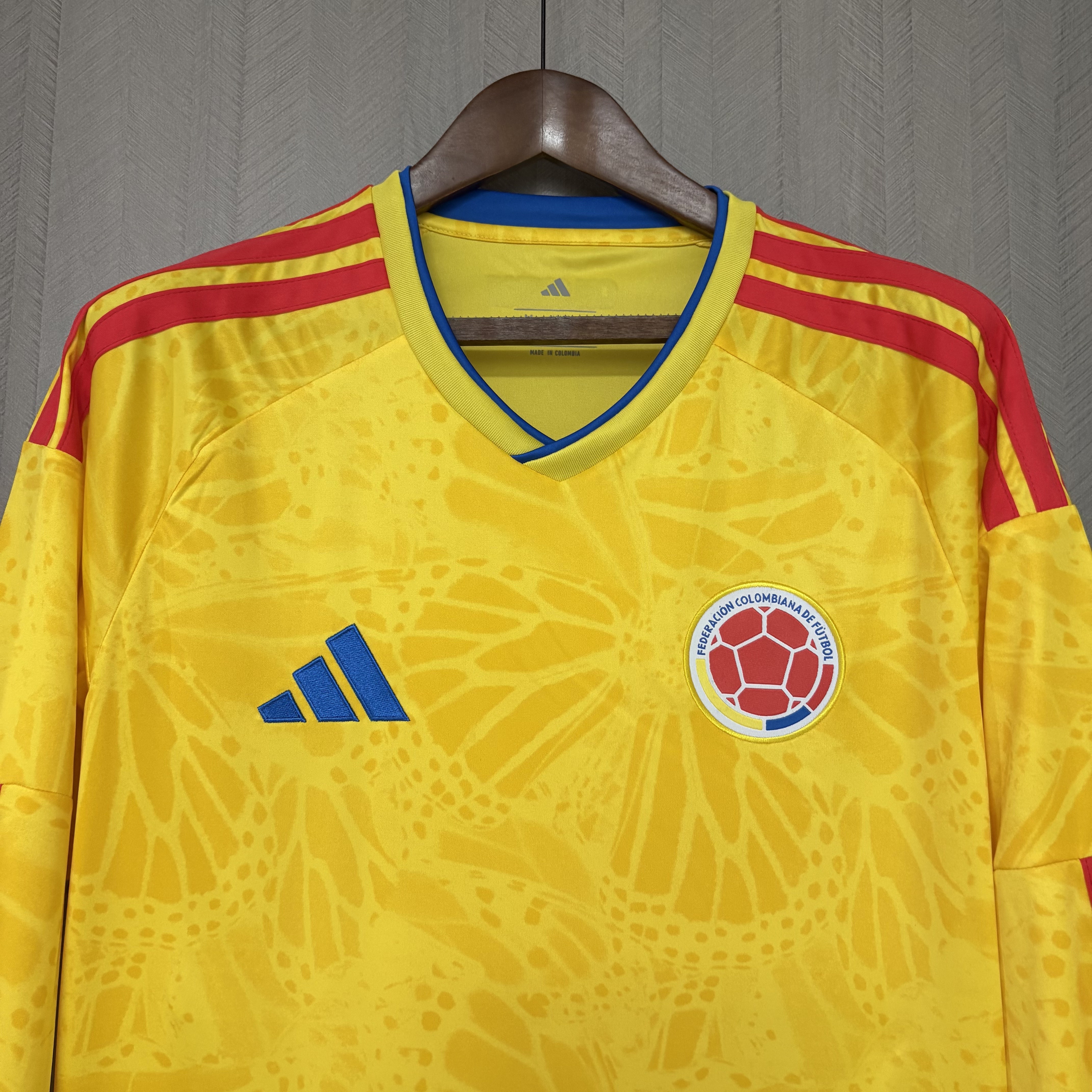 2026Long-Sleeve Colombia Home Jersey