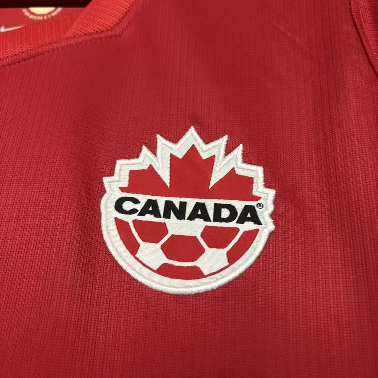 Canada 2026 Short Sleeve Home Jersey