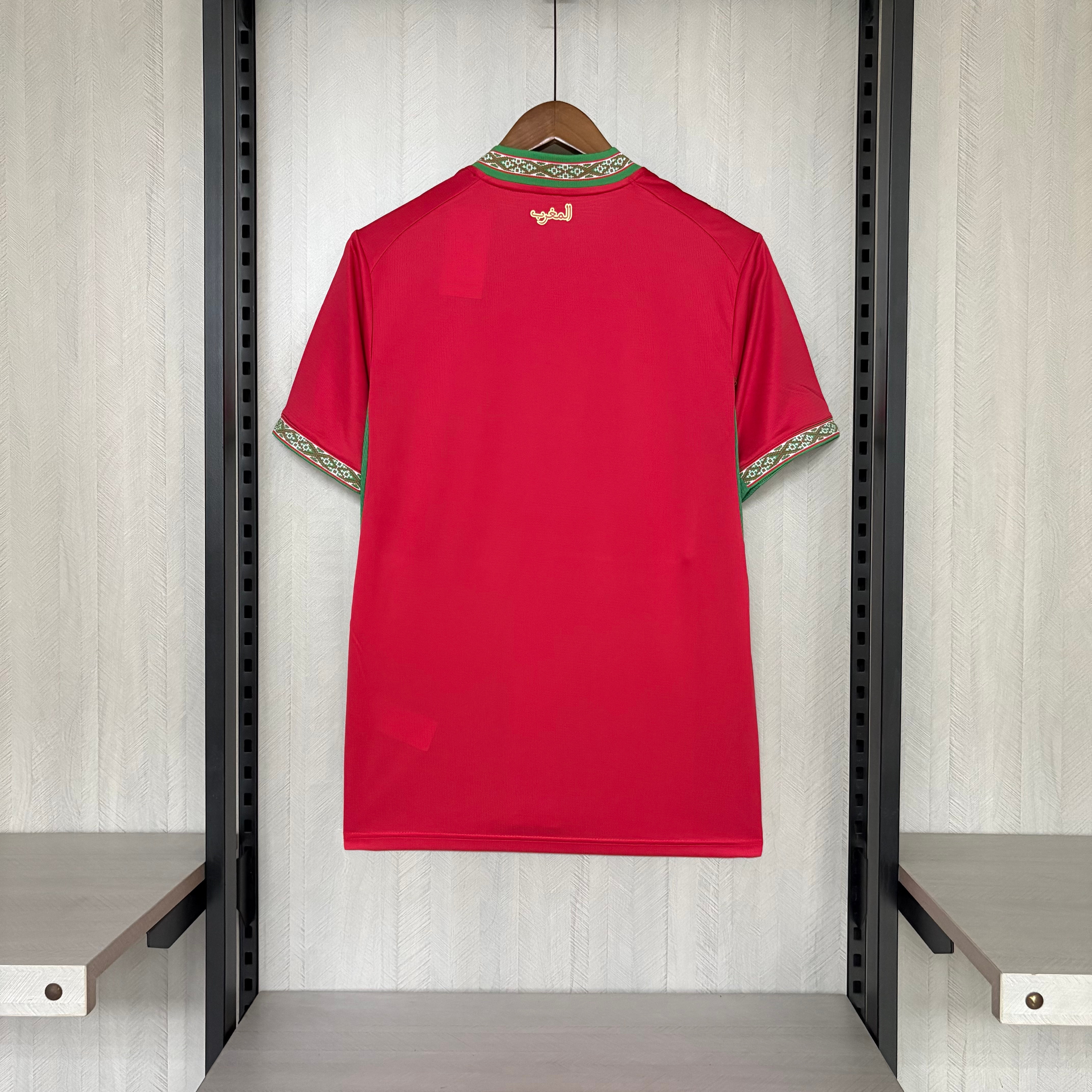 Morocco 2026 Short Sleeve Home Jersey