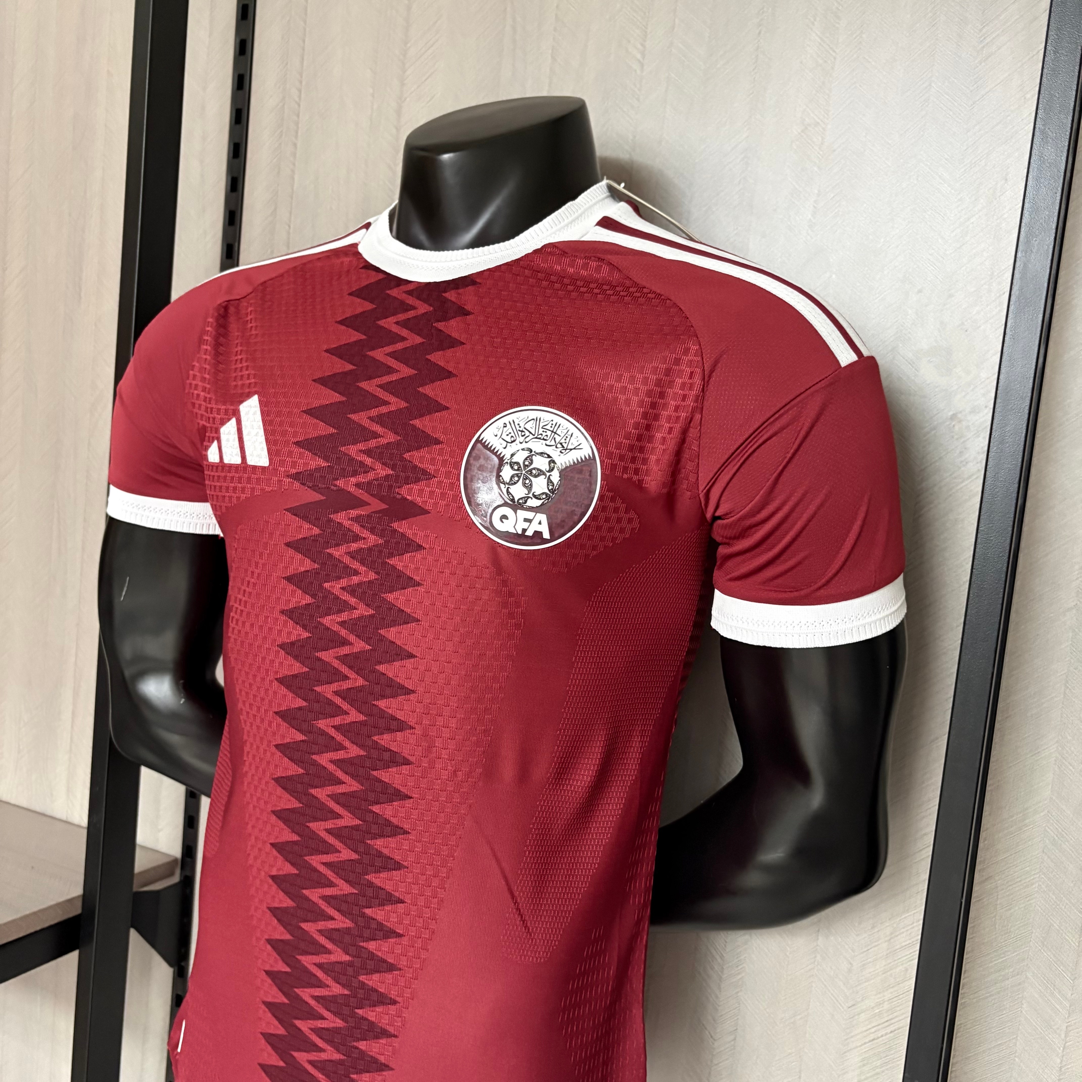Qatar 2026 Player Short Sleeve Home Jersey