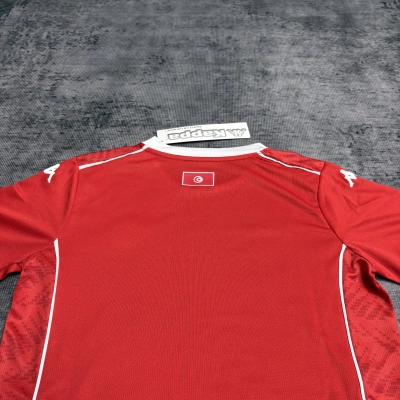 Tunisia 2026 Kids Short Sleeve Home Jersey 02