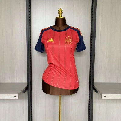 Women's 2026 Spain Home Jersey 01