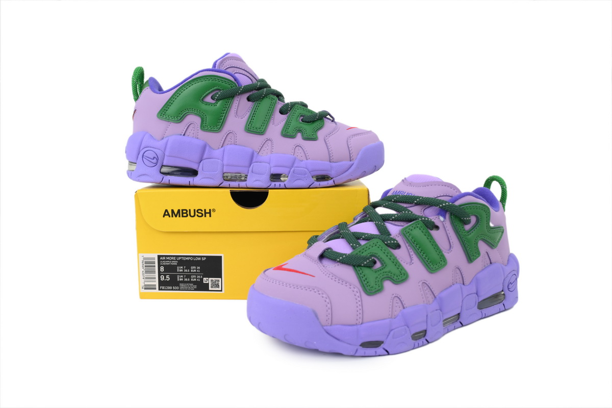 AMBUSH x Nike Air More Uptempo Low 'Lilac' FB1299-500