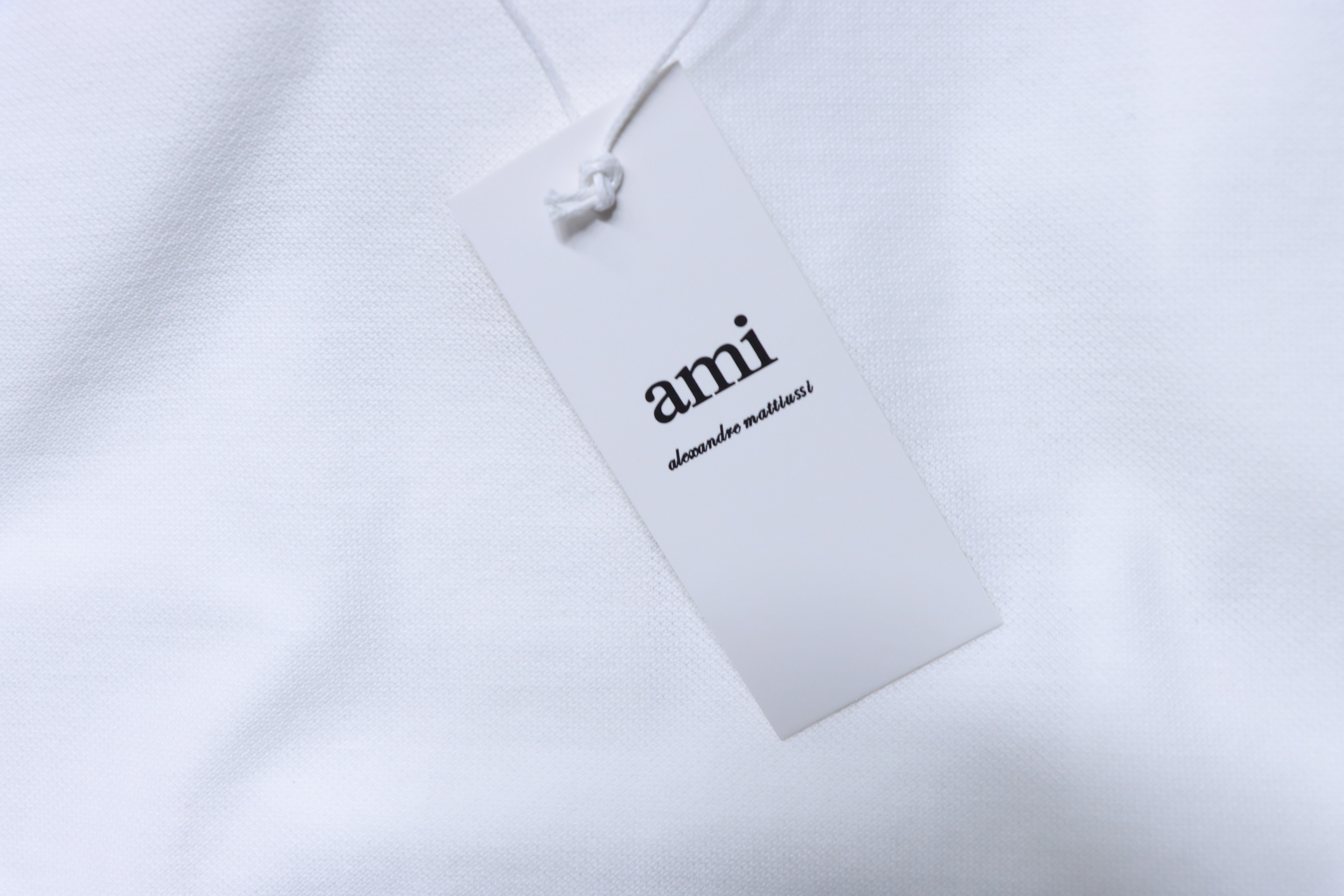 Ami Paris Classic Ami de Coeur Embroidered Polo Shirts