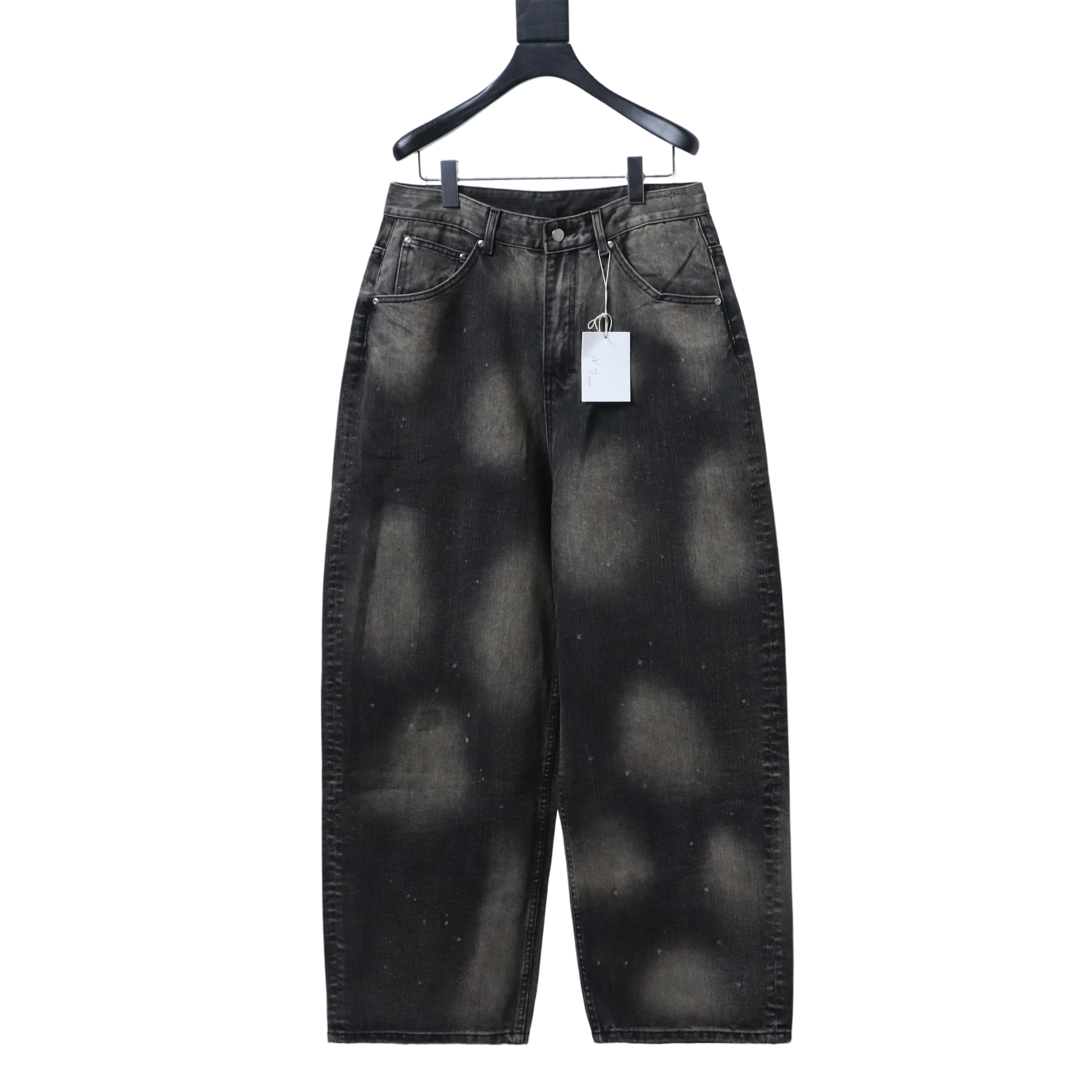 ANCELLM 25SS Washed Gradient Denim Jeans