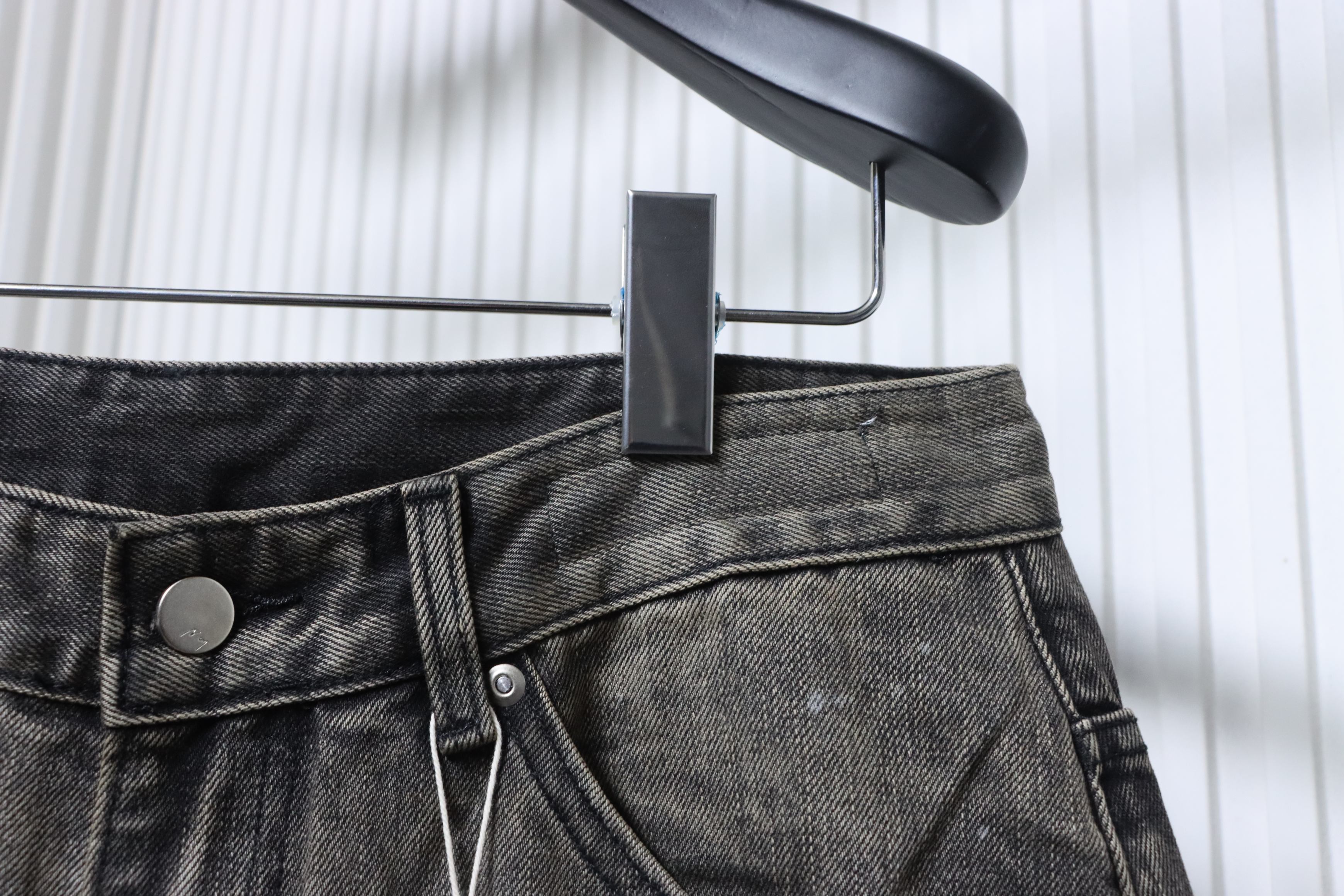 ANCELLM 25SS Washed Gradient Denim Jeans