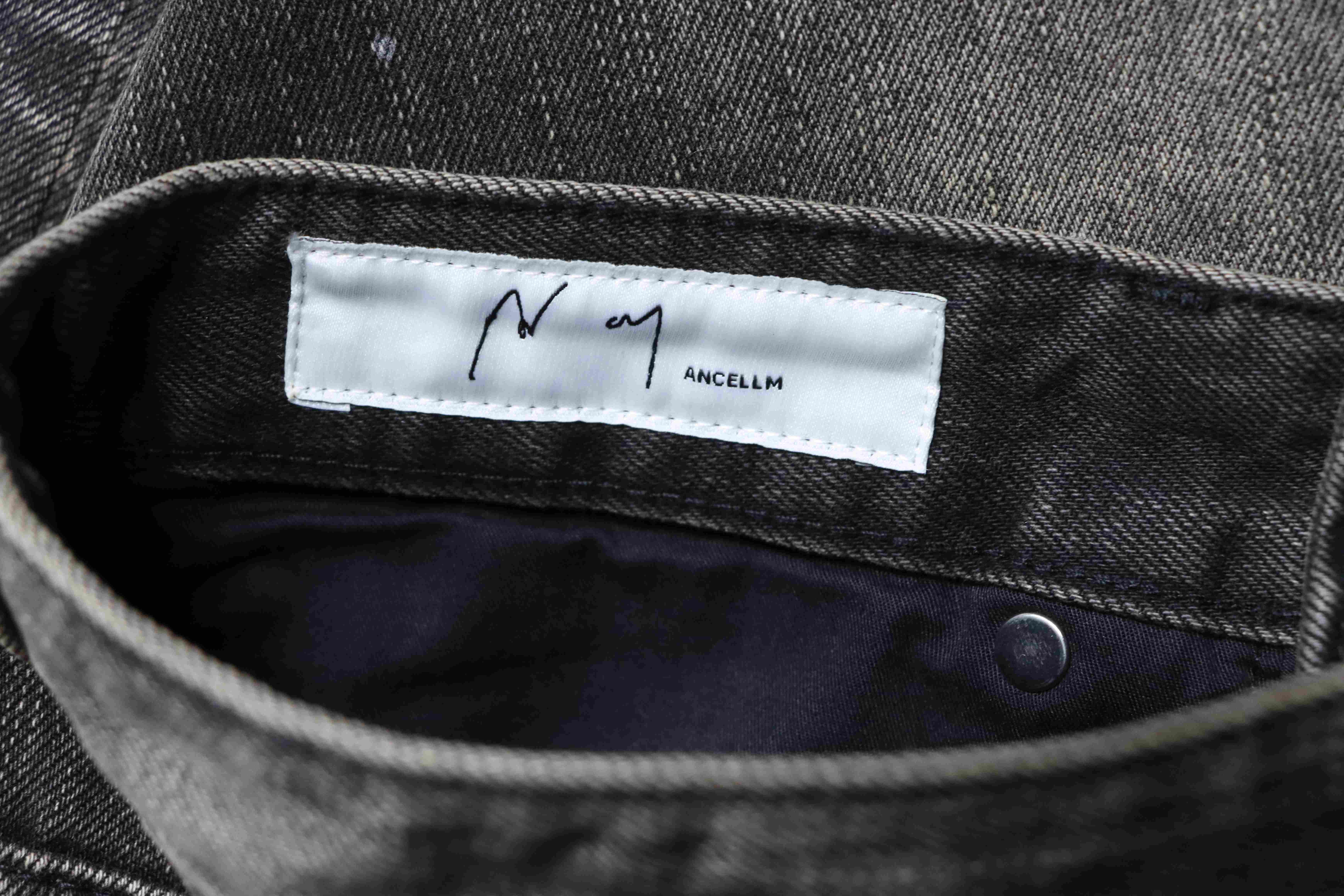 ANCELLM 25SS Washed Gradient Denim Jeans