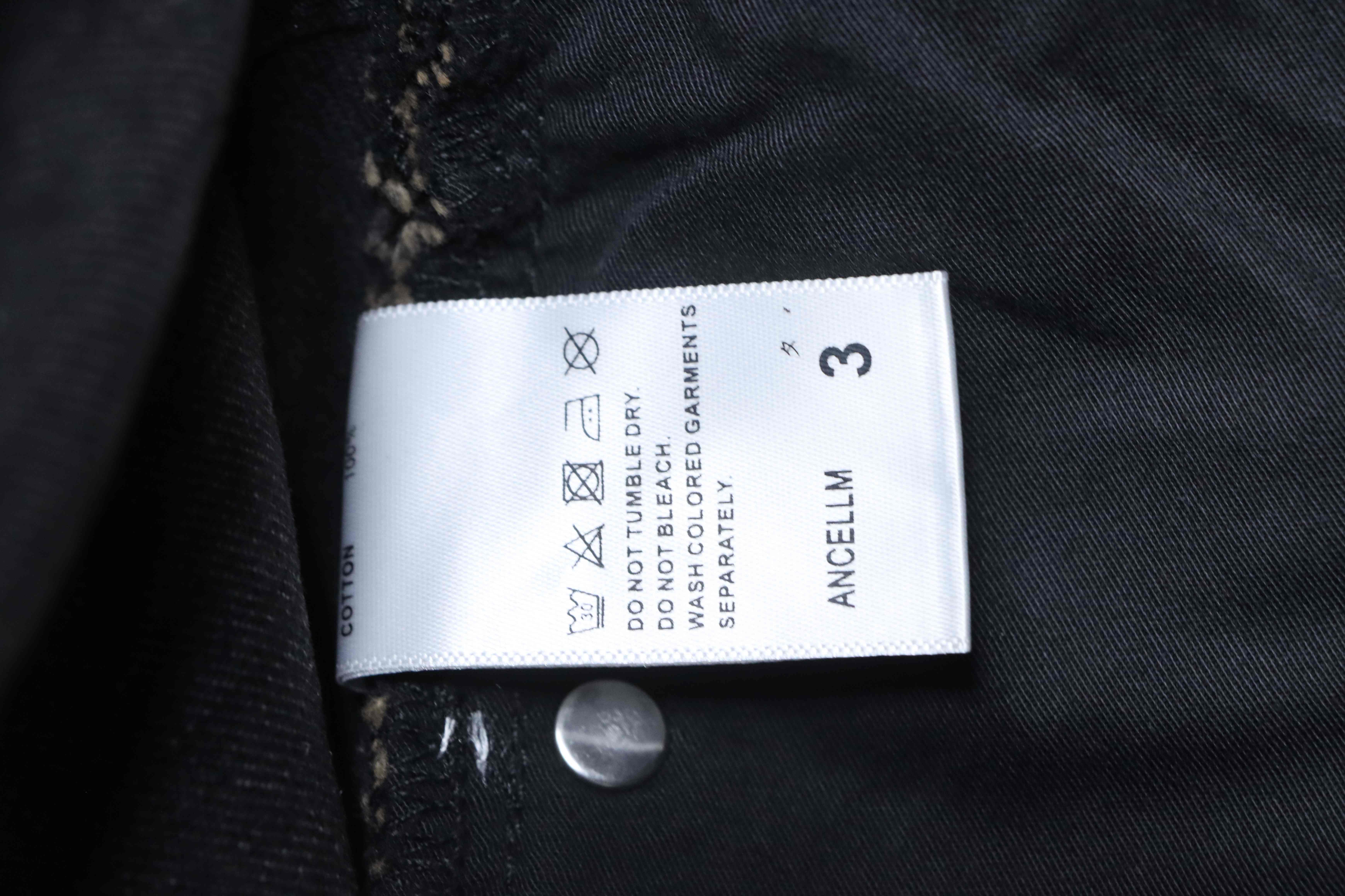 ANCELLM 25SS Washed Gradient Denim Jeans