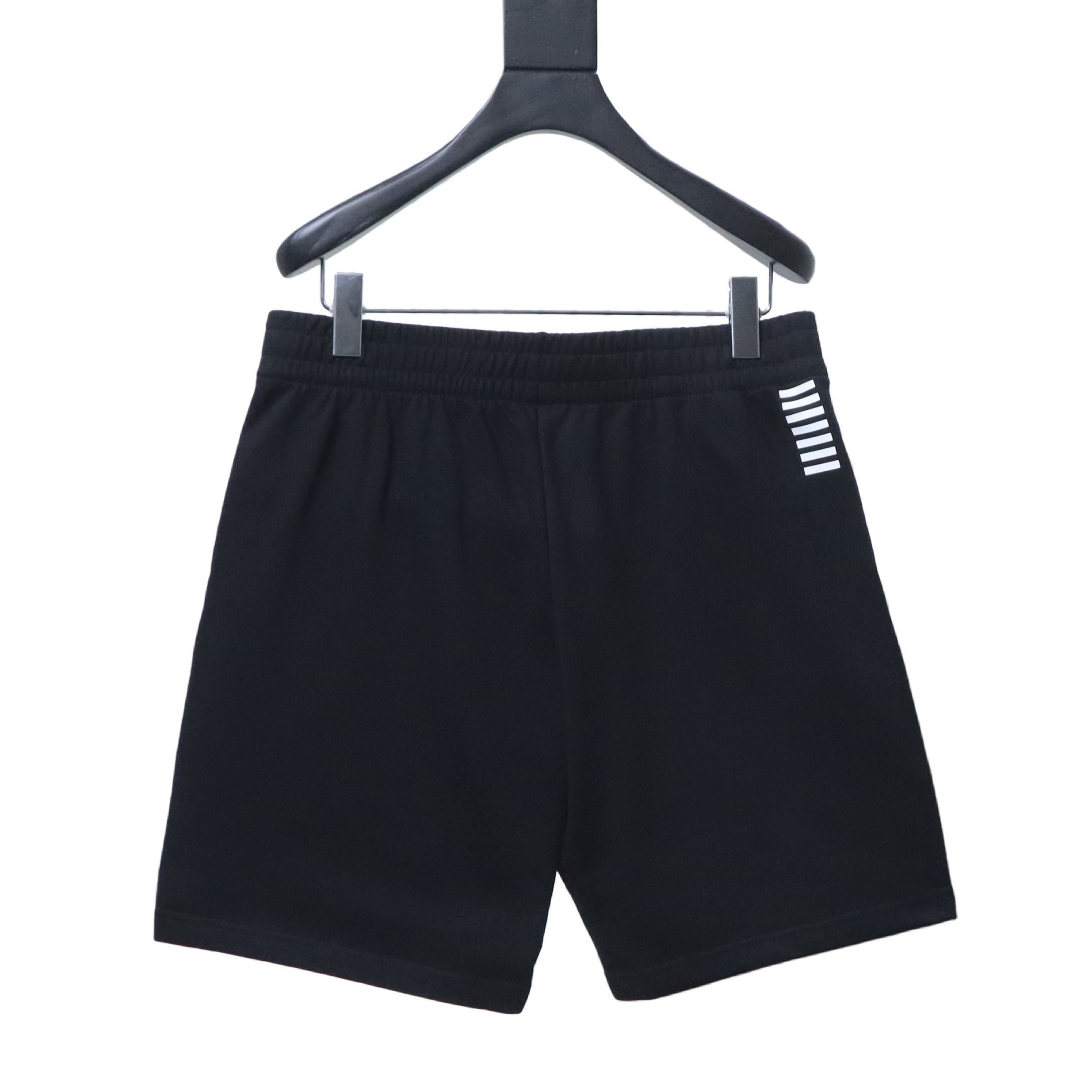 Armani Basic Printed Black Shorts