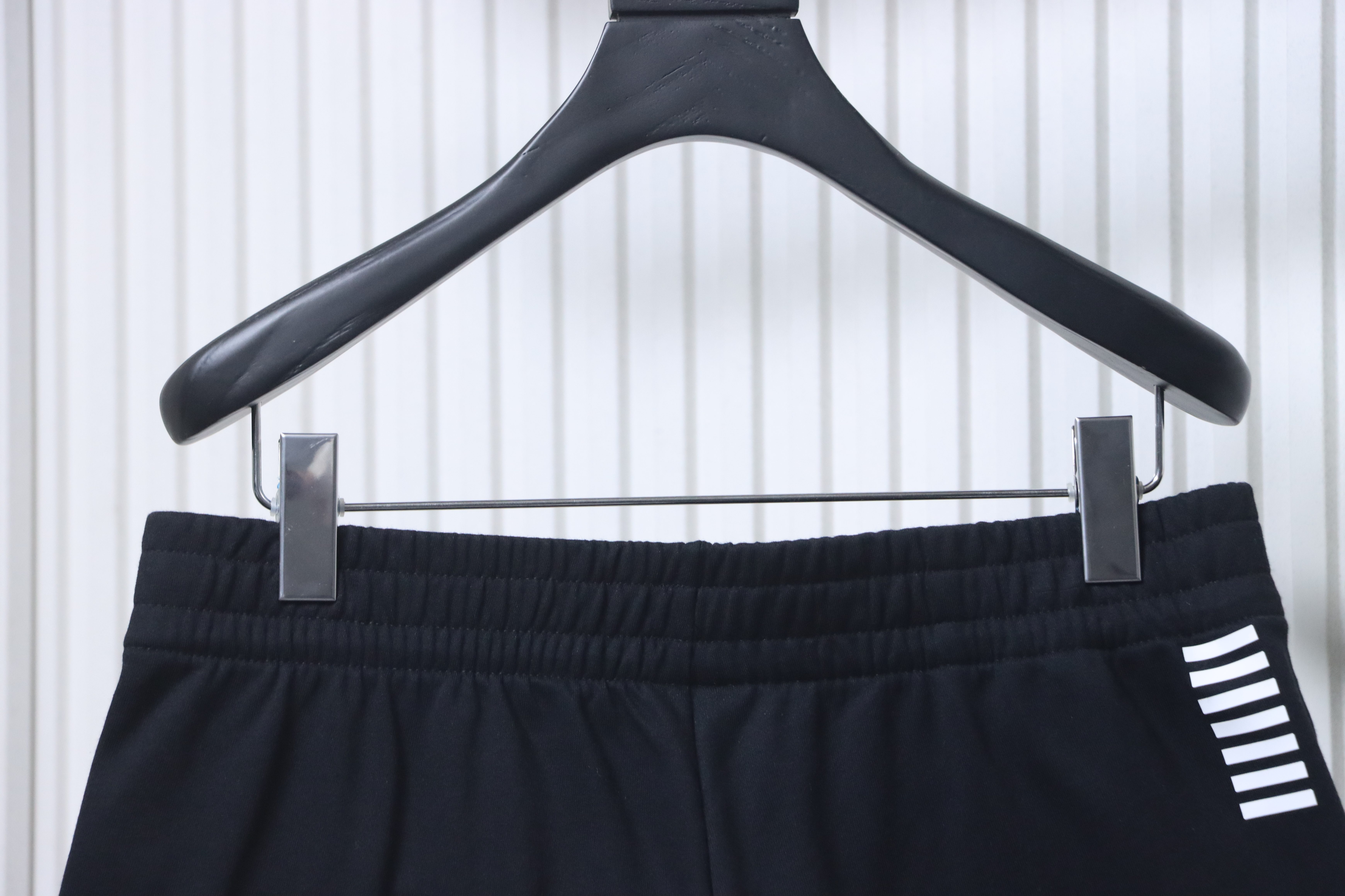 Armani Basic Printed Black Shorts