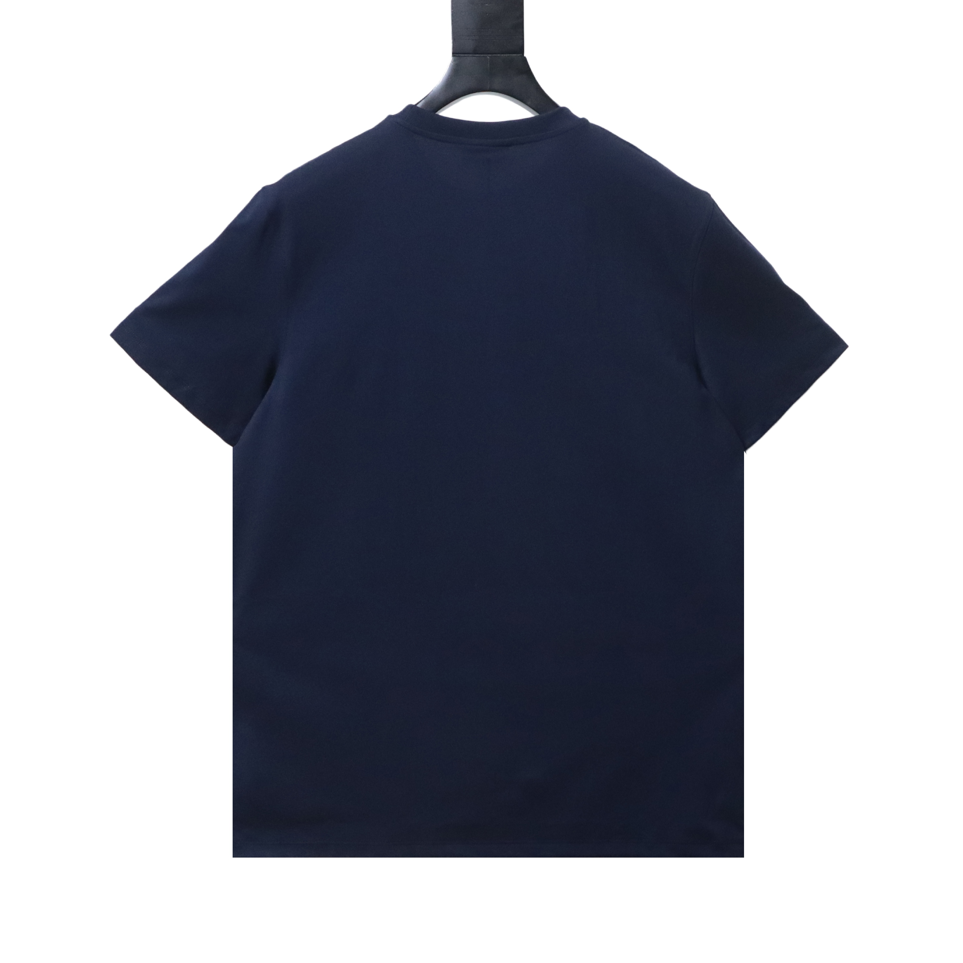 Armani Embossed Logo Short Sleeve T-Shirt 2-Pack Black and Blue