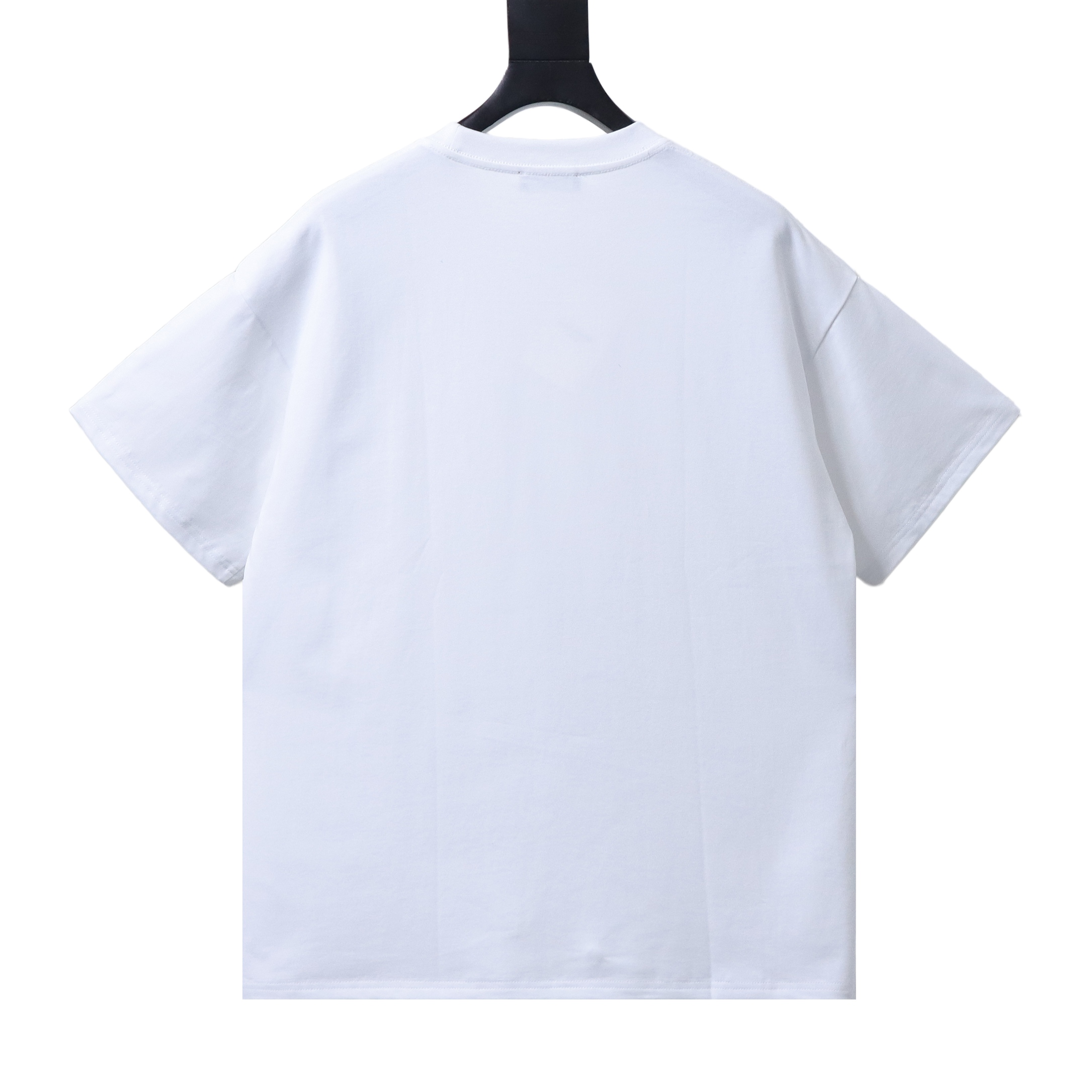 Balmain 26SS Minimal Rubberized Small Logo Short Sleeve T-Shirt