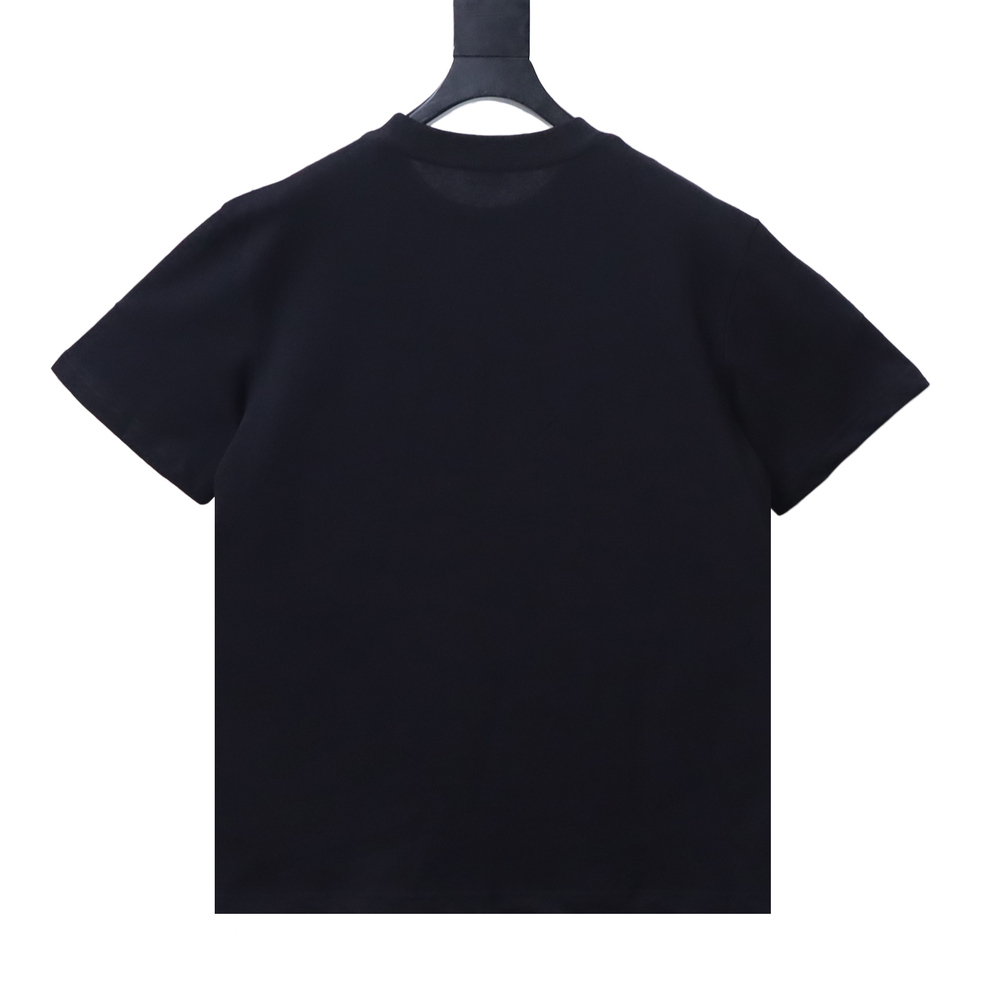 Calvin Klein CK Letter Graffiti Logo Short Sleeve Black T-Shirt