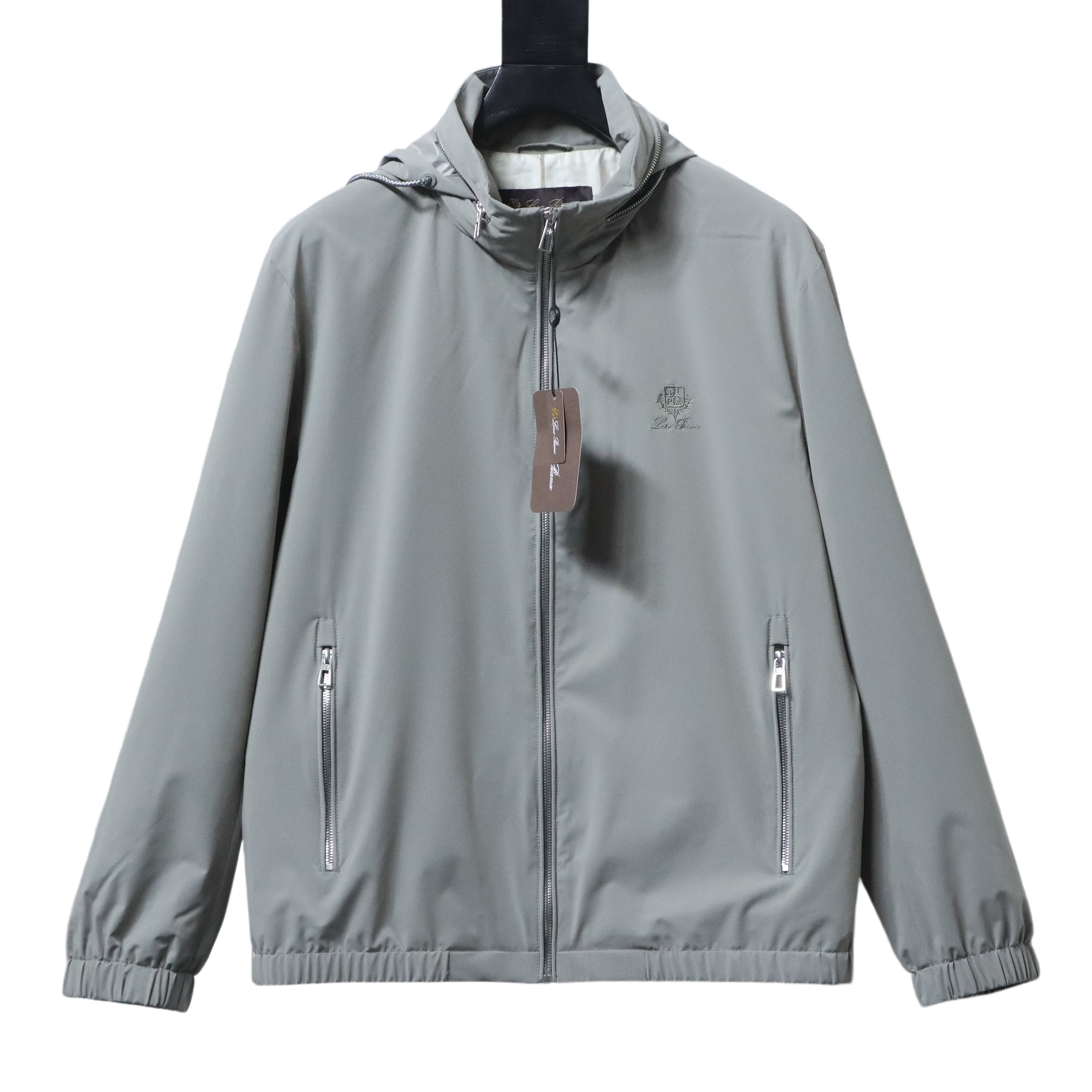 Loro Piana Casual Hooded Lightweight Jacket