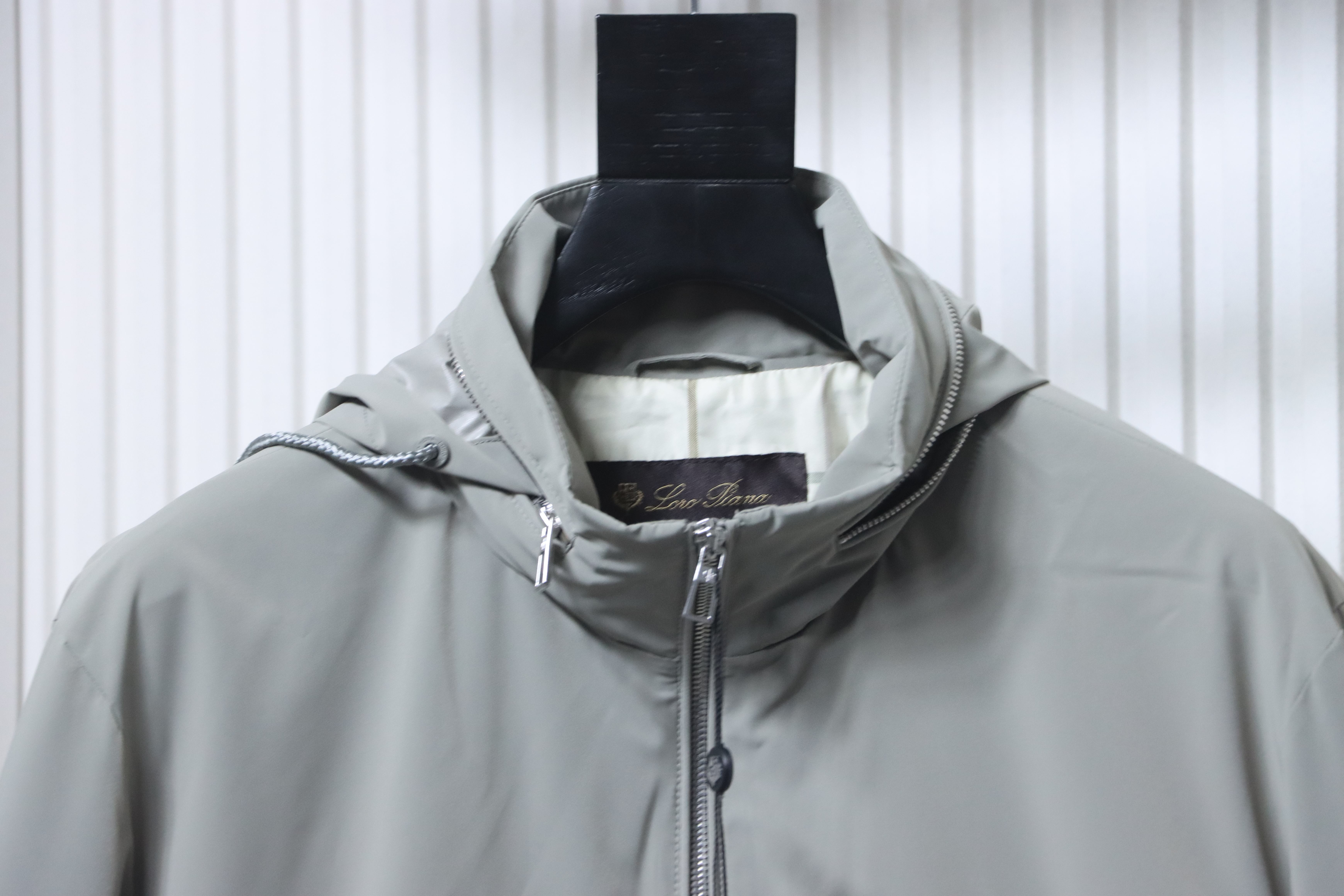 Loro Piana Casual Hooded Lightweight Jacket