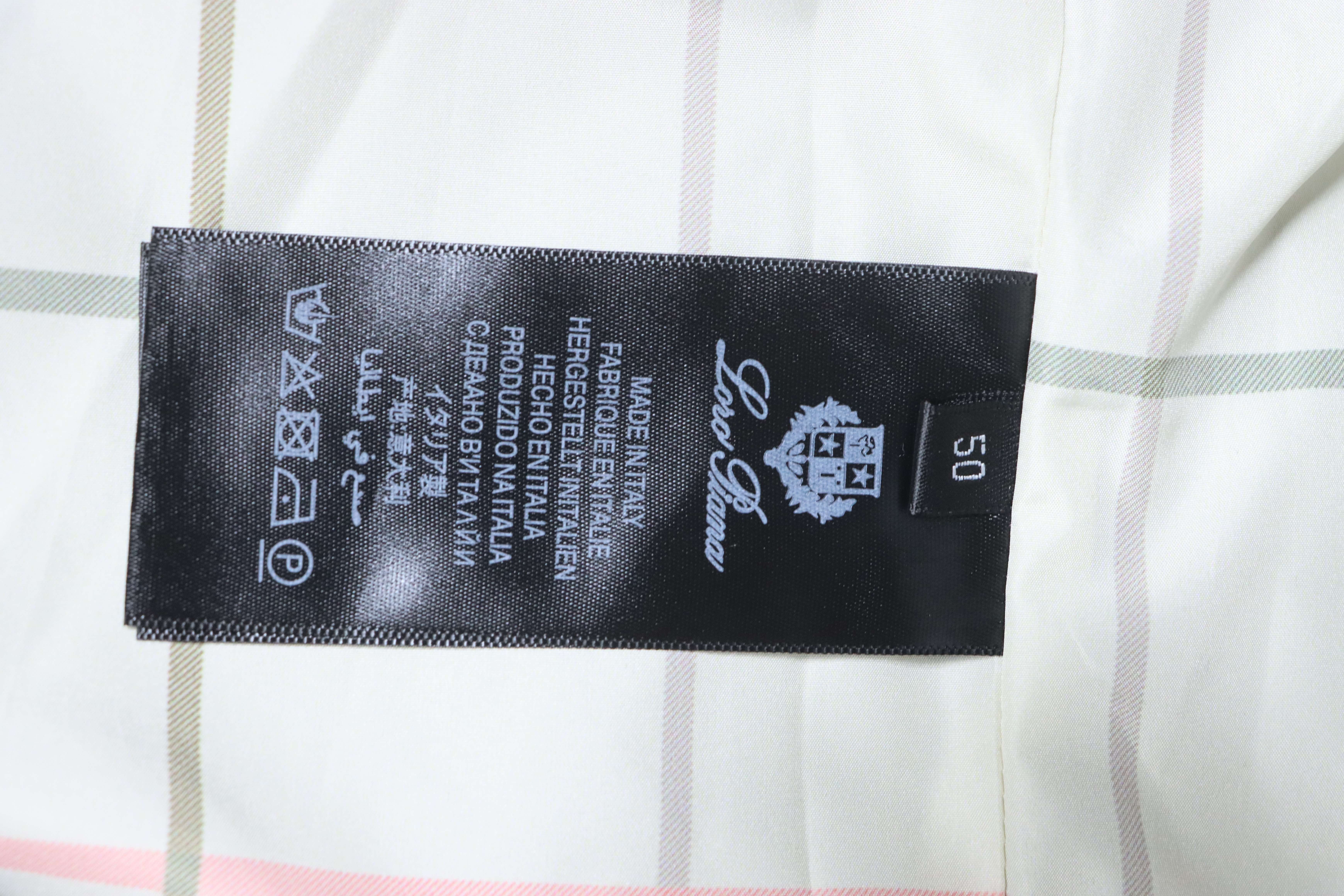 Loro Piana Casual Hooded Lightweight Jacket