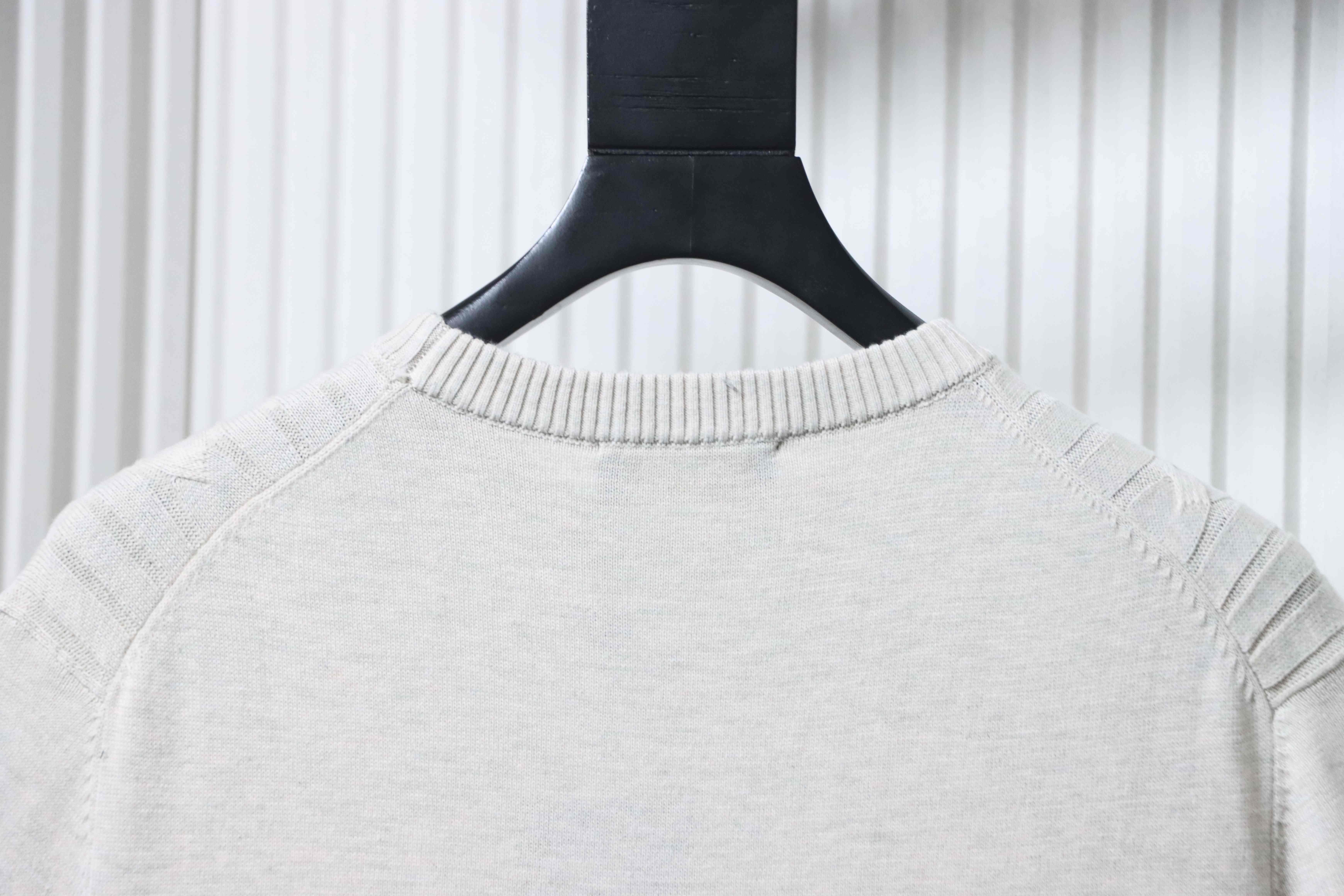 Loro Piana LP Crew Neck Knit Short Sleeve T-Shirt