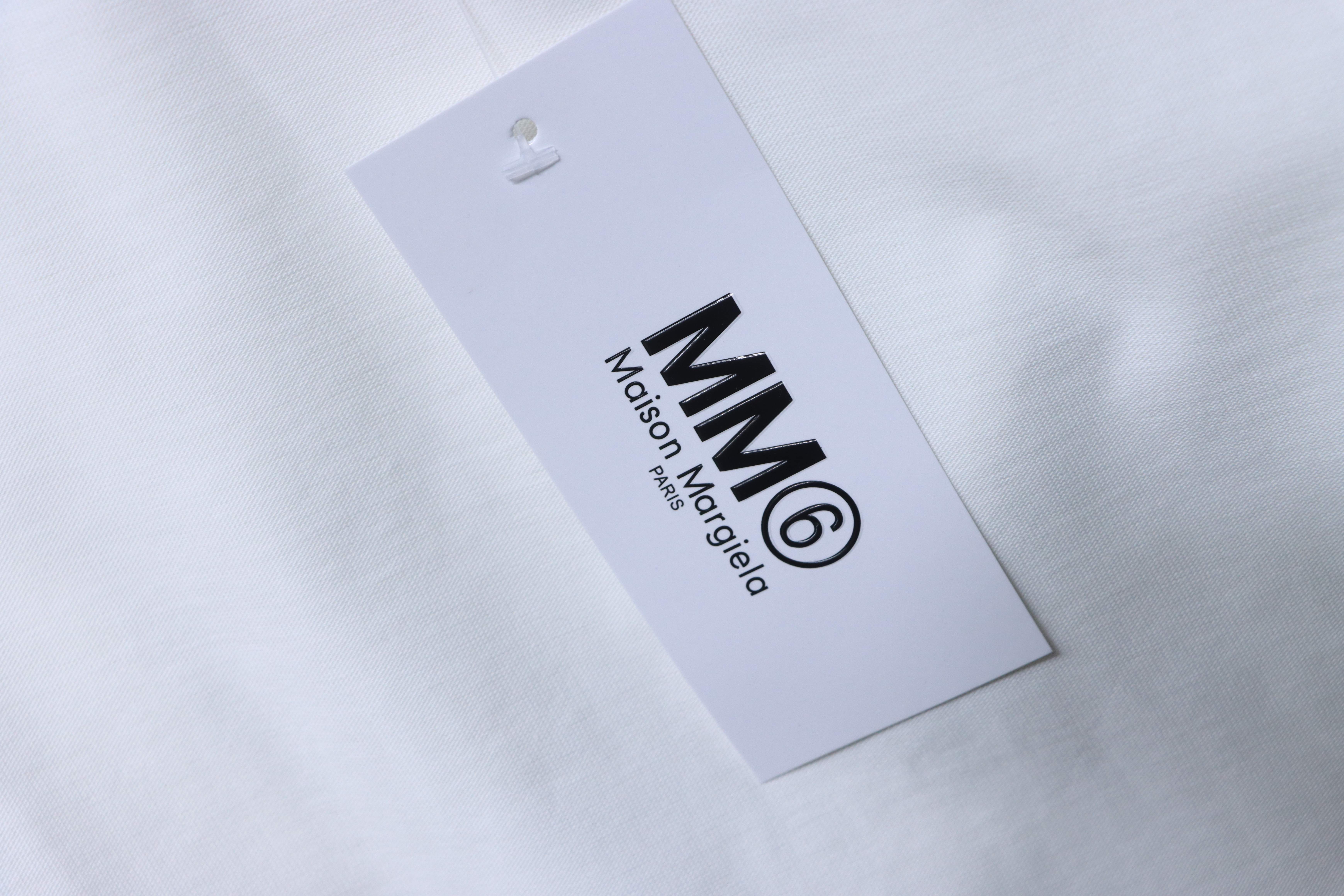 Maison Margiela 25SS Embroidered Letter Short Sleeve T-Shirt