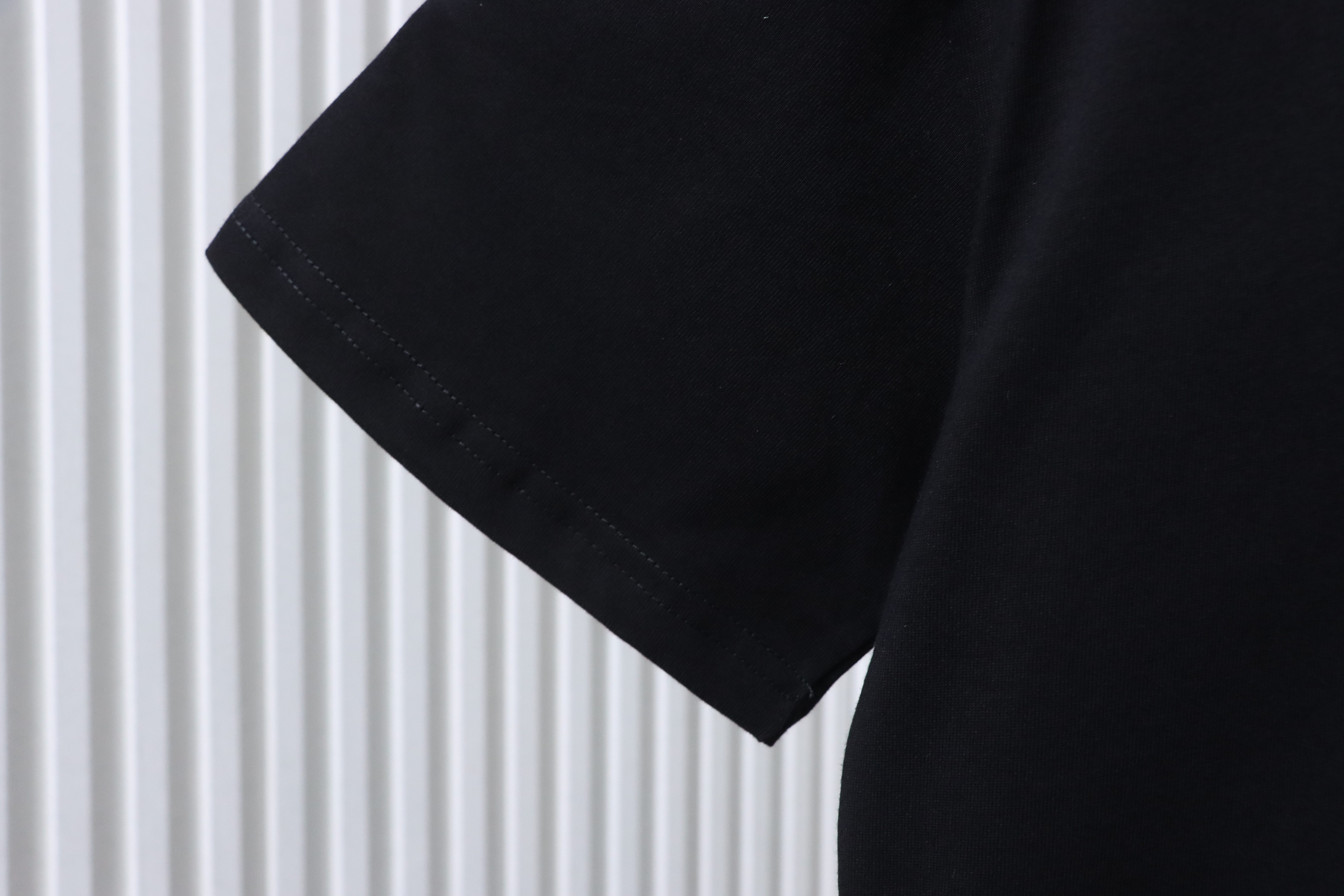 Maison Margiela Back Number Shadow Print Short Sleeve T-Shirt