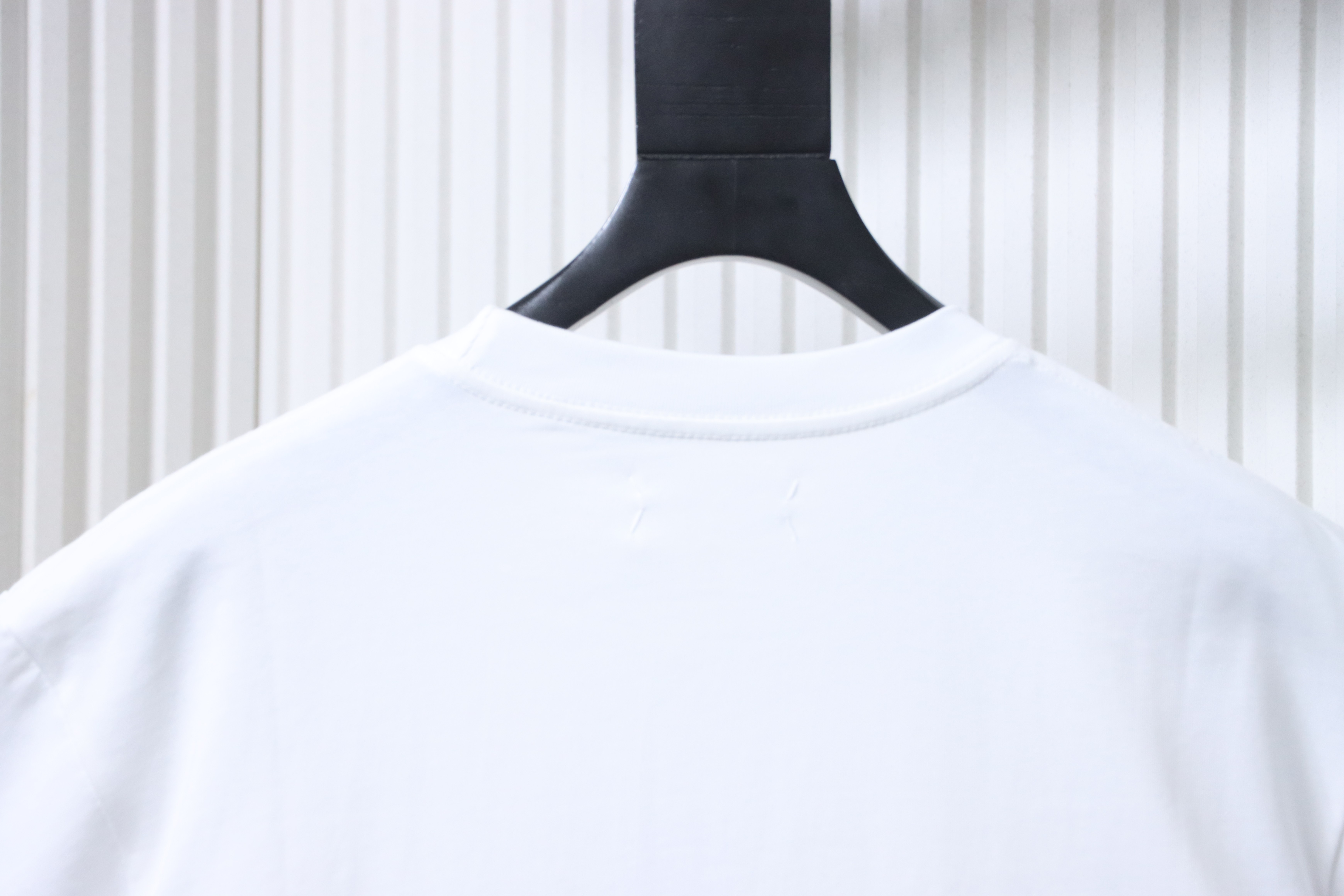 Maison Margiela Broken Number 6 Print Short Sleeve T-Shirt