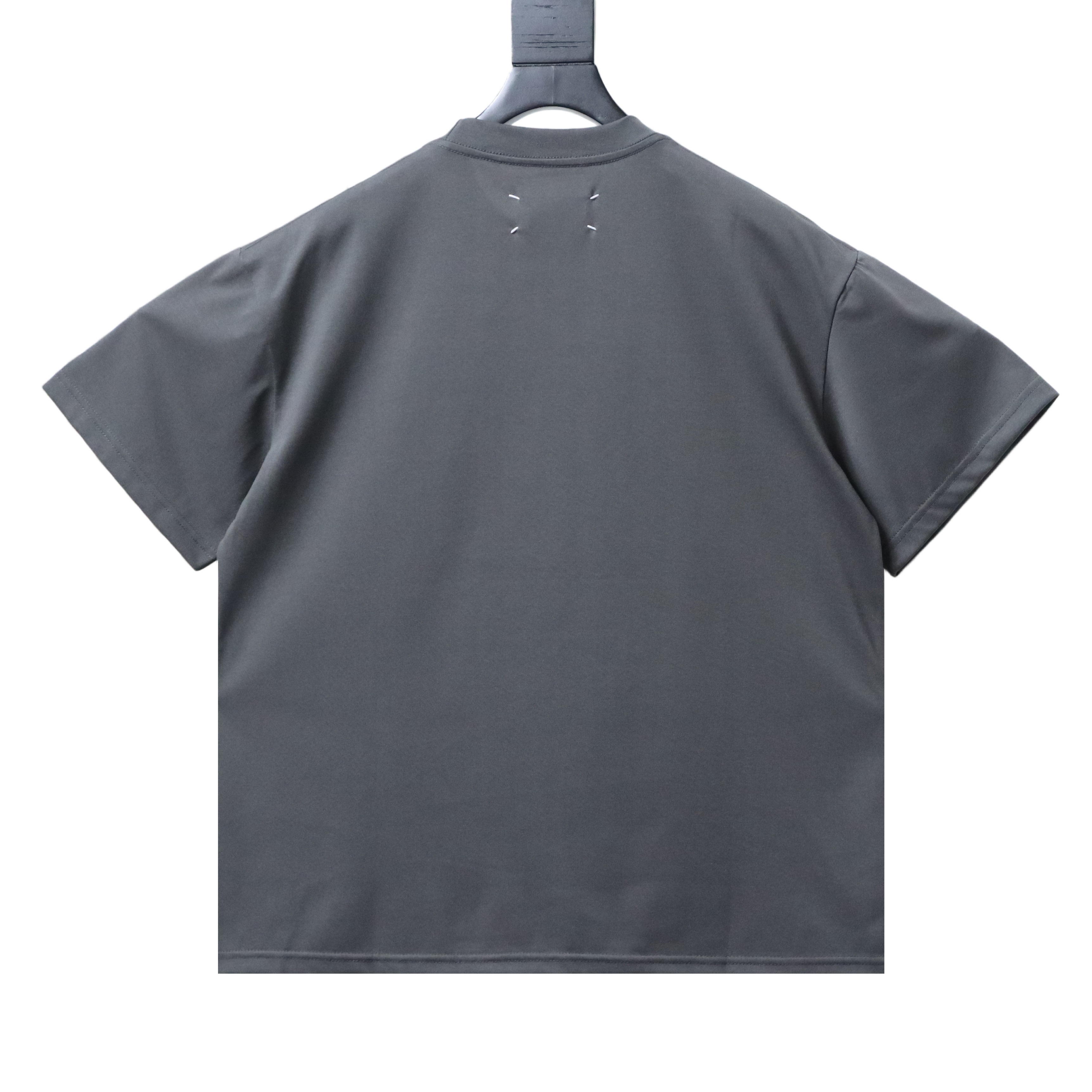 Maison Margiela M6 Embroidered Number Logo Short Sleeve T-Shirt