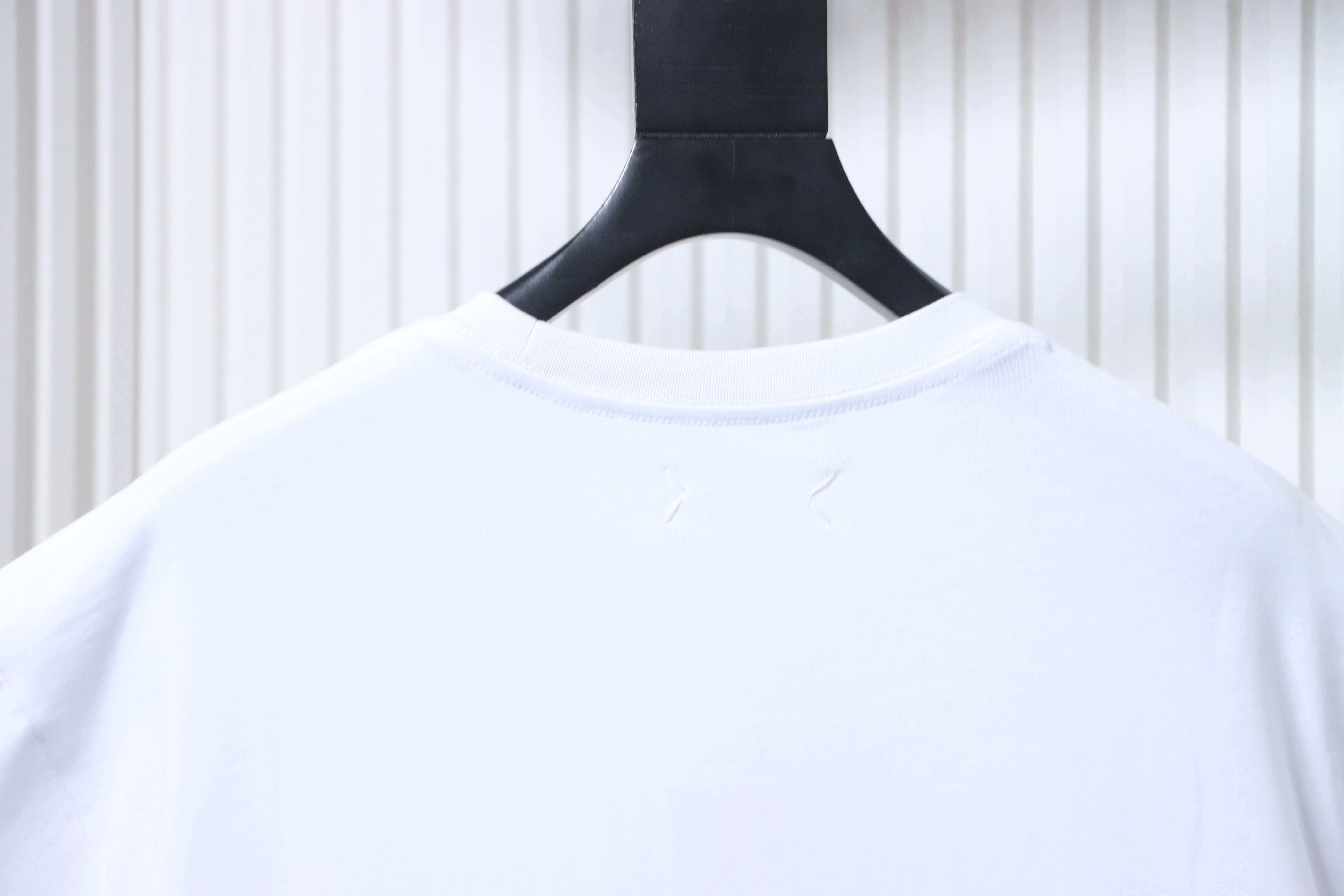 Maison Margiela Snake Limited Number Print Short White Sleeve T-Shirt