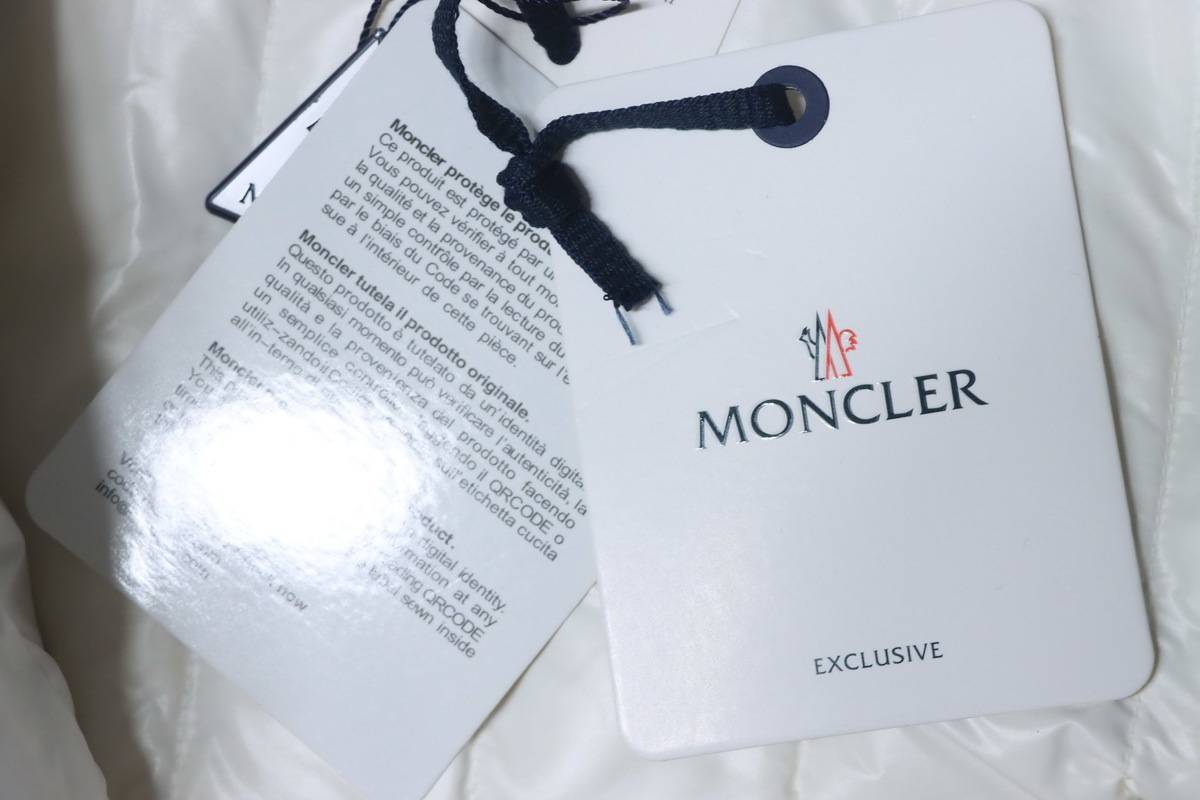 Moncler Dragon Year Limited White Down Jacket