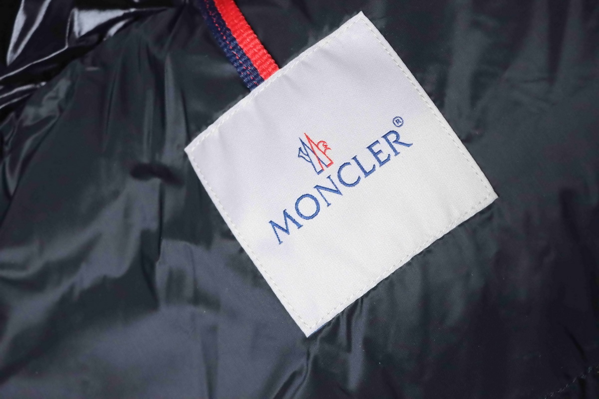 Moncler Tricolor Ribbon Down Jacket