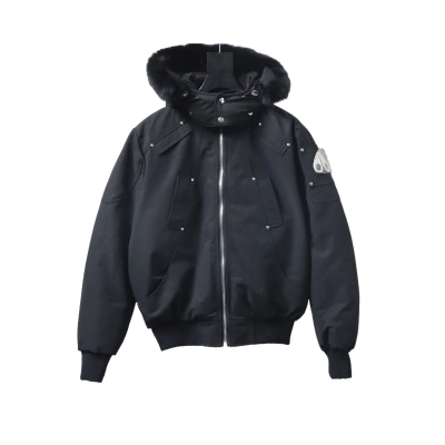 Moose Knuckles 02 Black Classic Men's Jacket Down Coat 02
