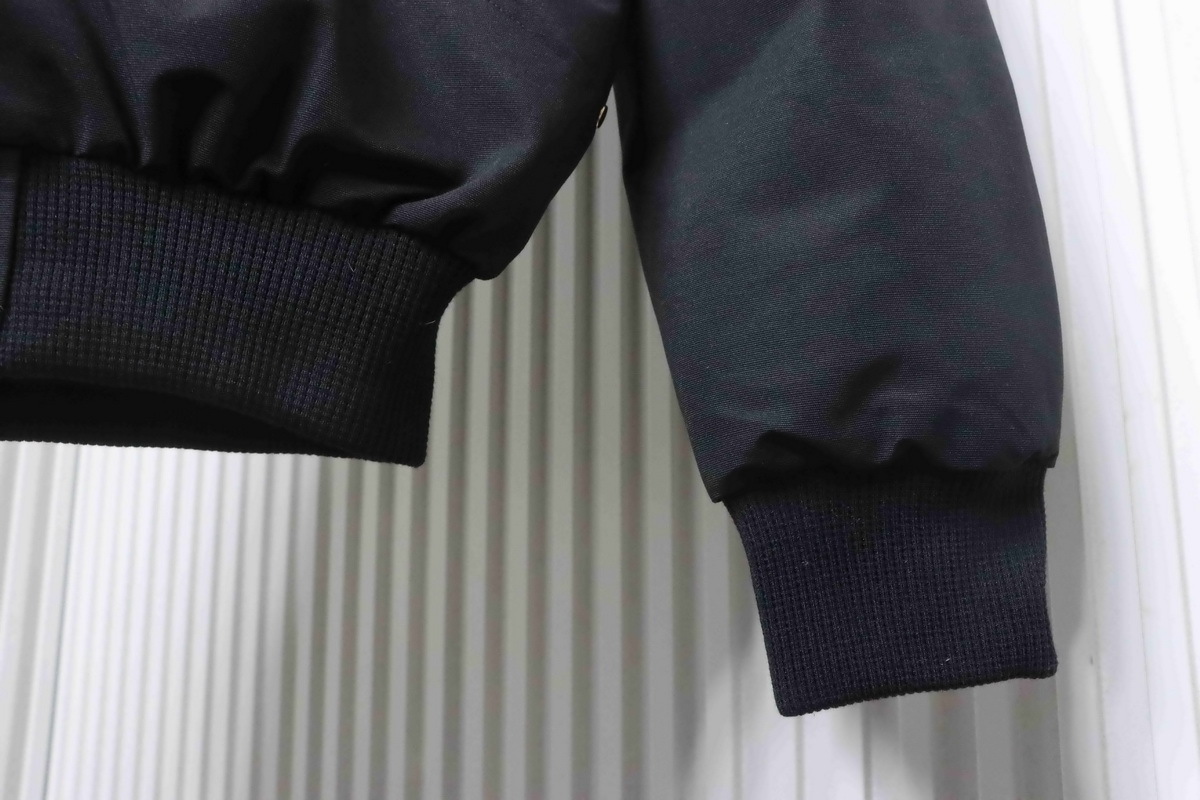 Moose Knuckles 02 Gold Scissors Black Jacket Down Coat