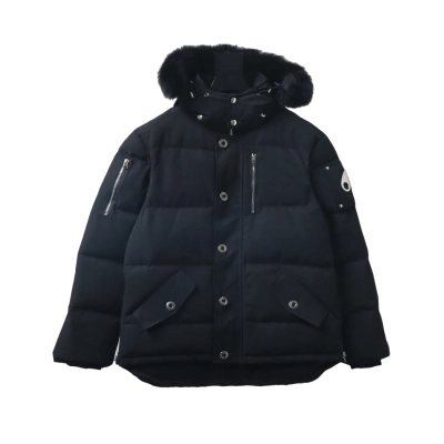 Moose Knuckles 06 Black Classic Men's Down Jacket 02