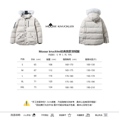 Moose Knuckles 06 Off-White Classic Men's Down Jacket 01