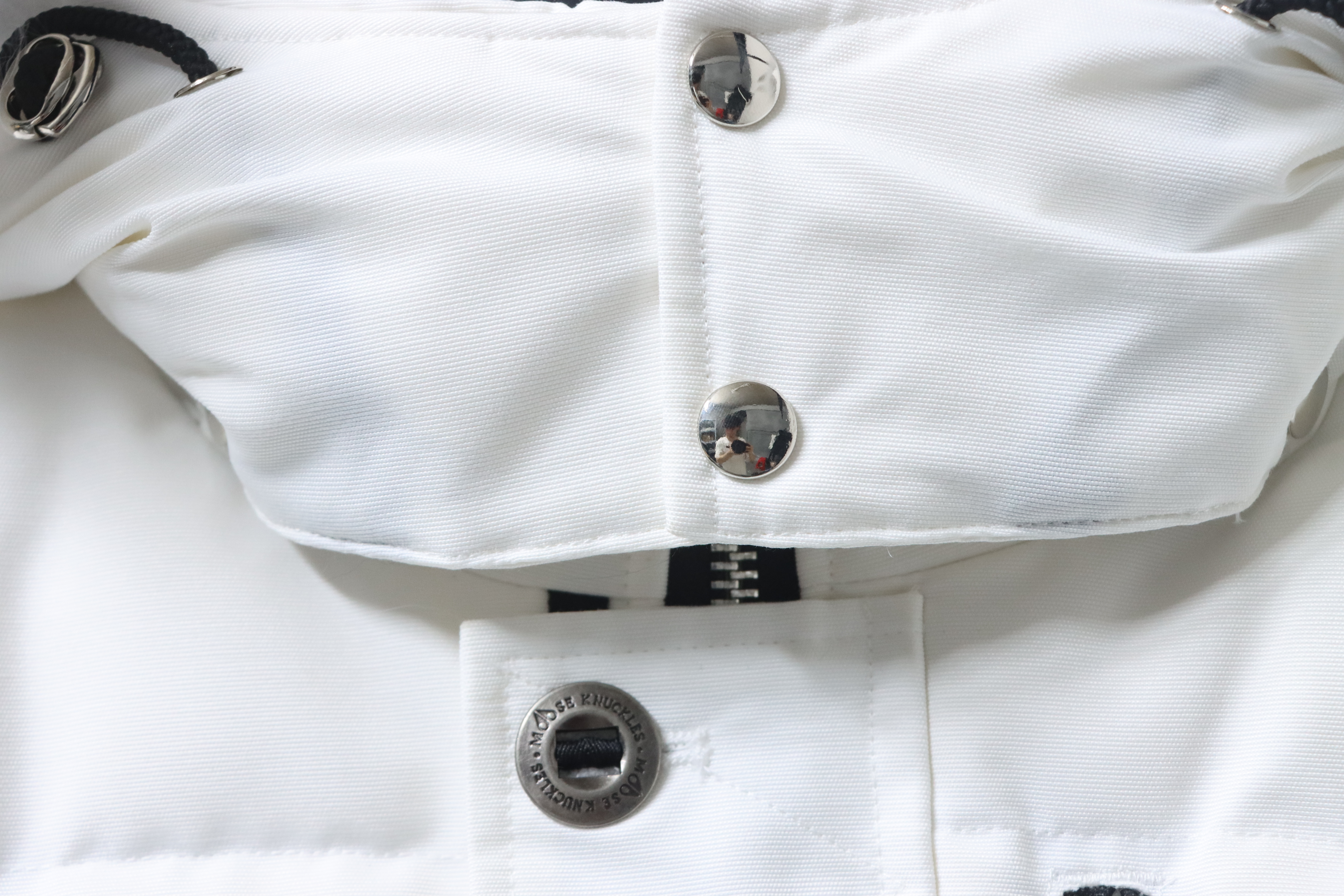 Moose Knuckles 06 White Classic Men's Down Jacket