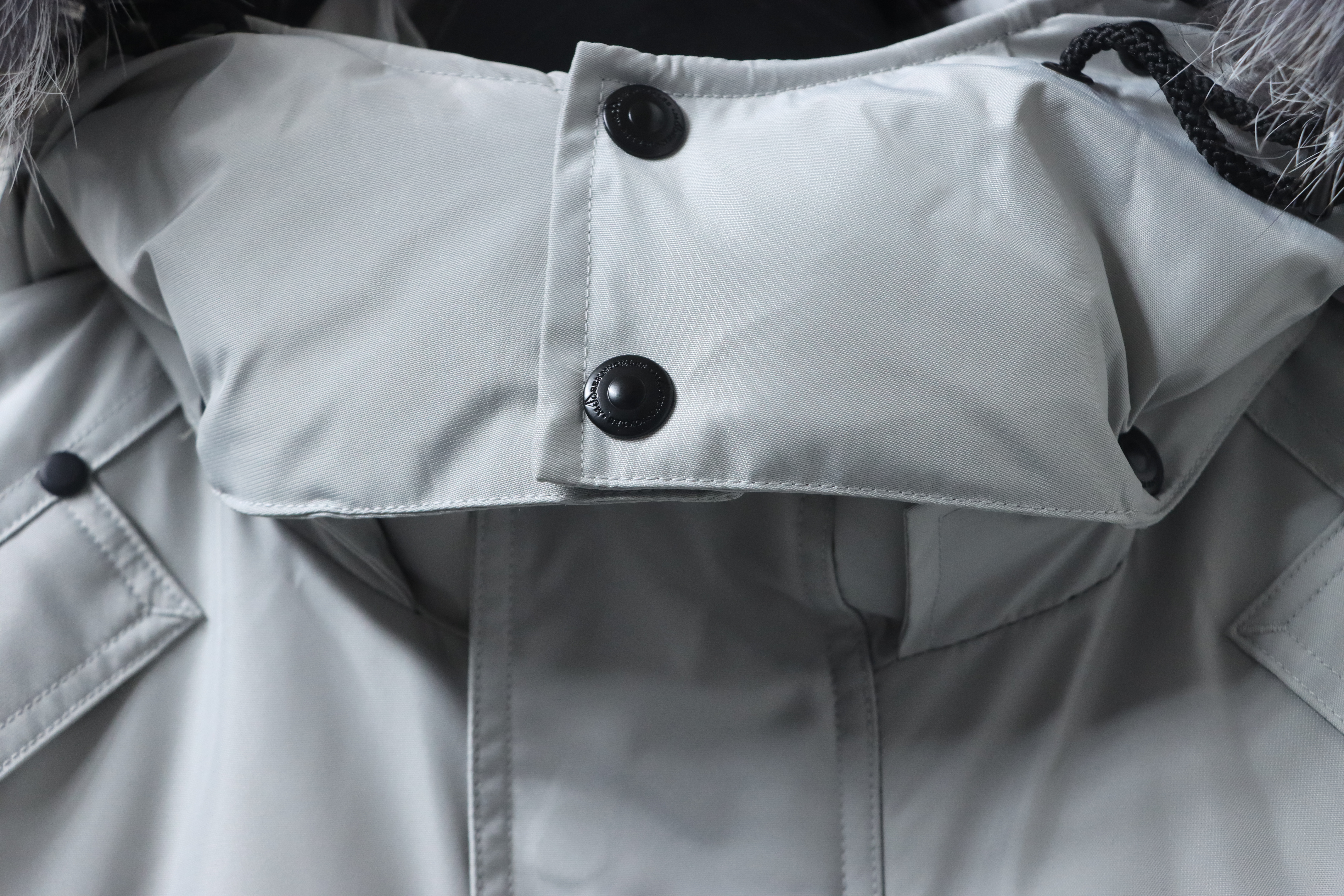 Moose Knuckles 07 Stirling Grey Classic Long Down Jacket