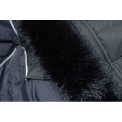 Moose Knuckles 11 Cloud Black Down Jacket 02