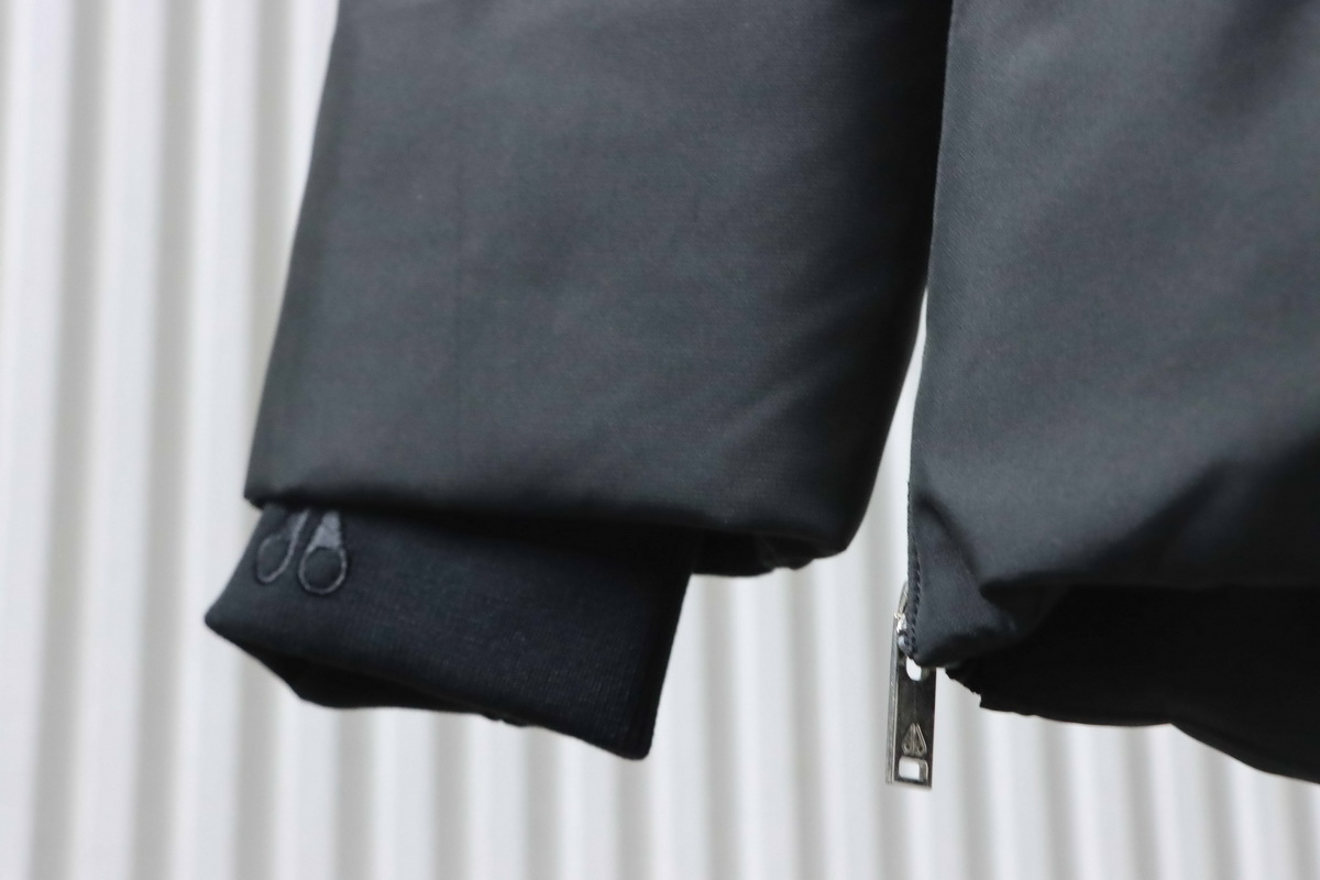 Moose Knuckles 11 Cloud Black Down Jacket