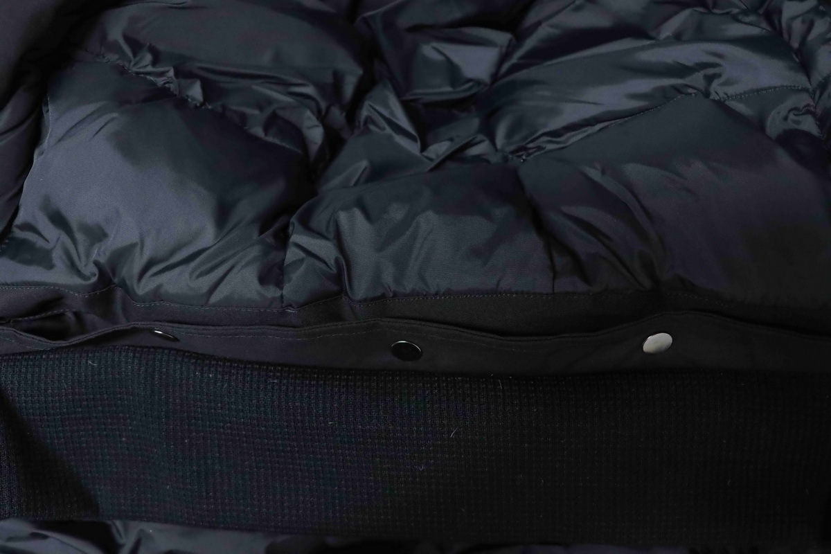 Moose Knuckles Celebrity Style Black Multi-Pocket Down Jacket