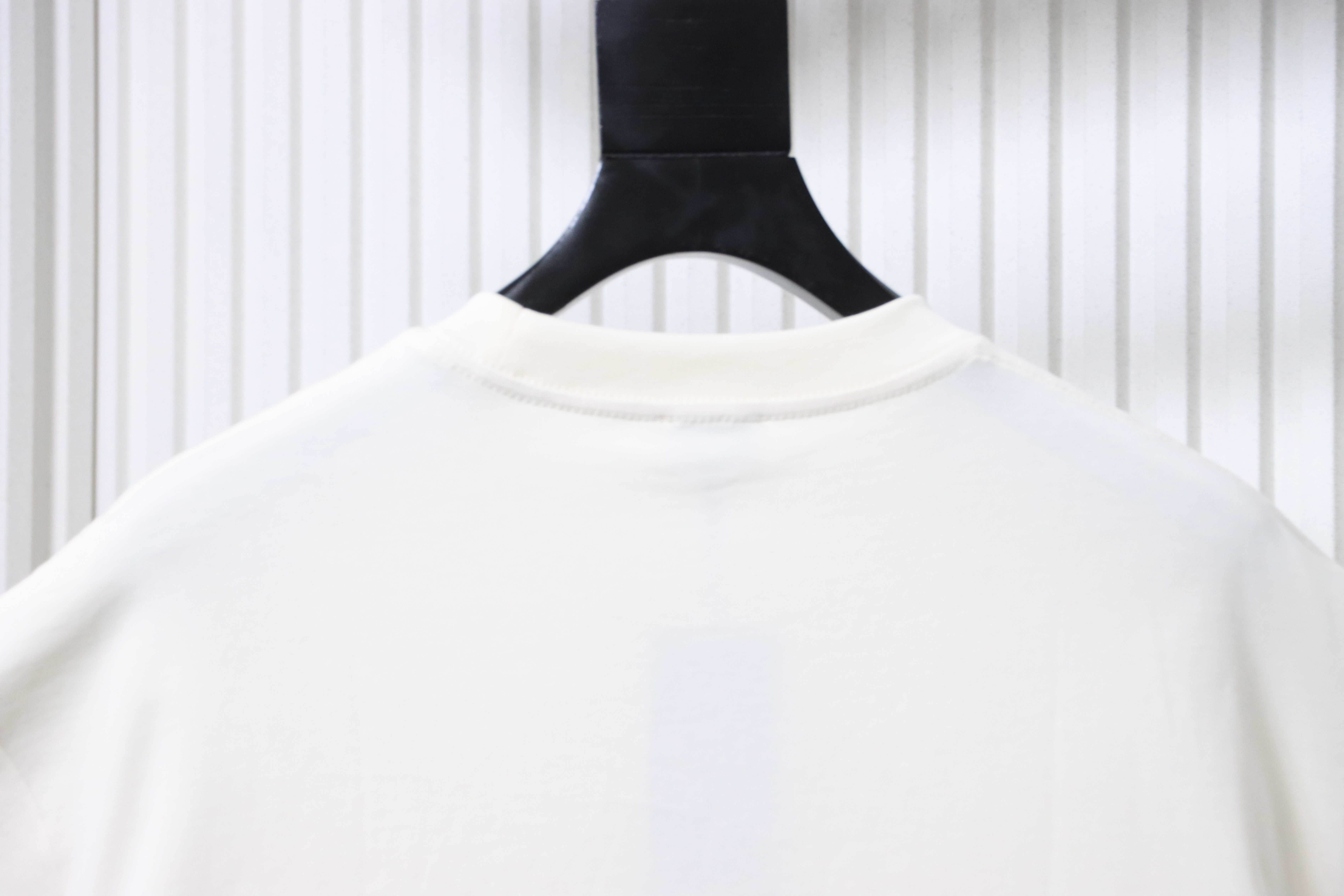 Saint Laurent Embroidered Letter Logo Short Sleeve T-Shirt