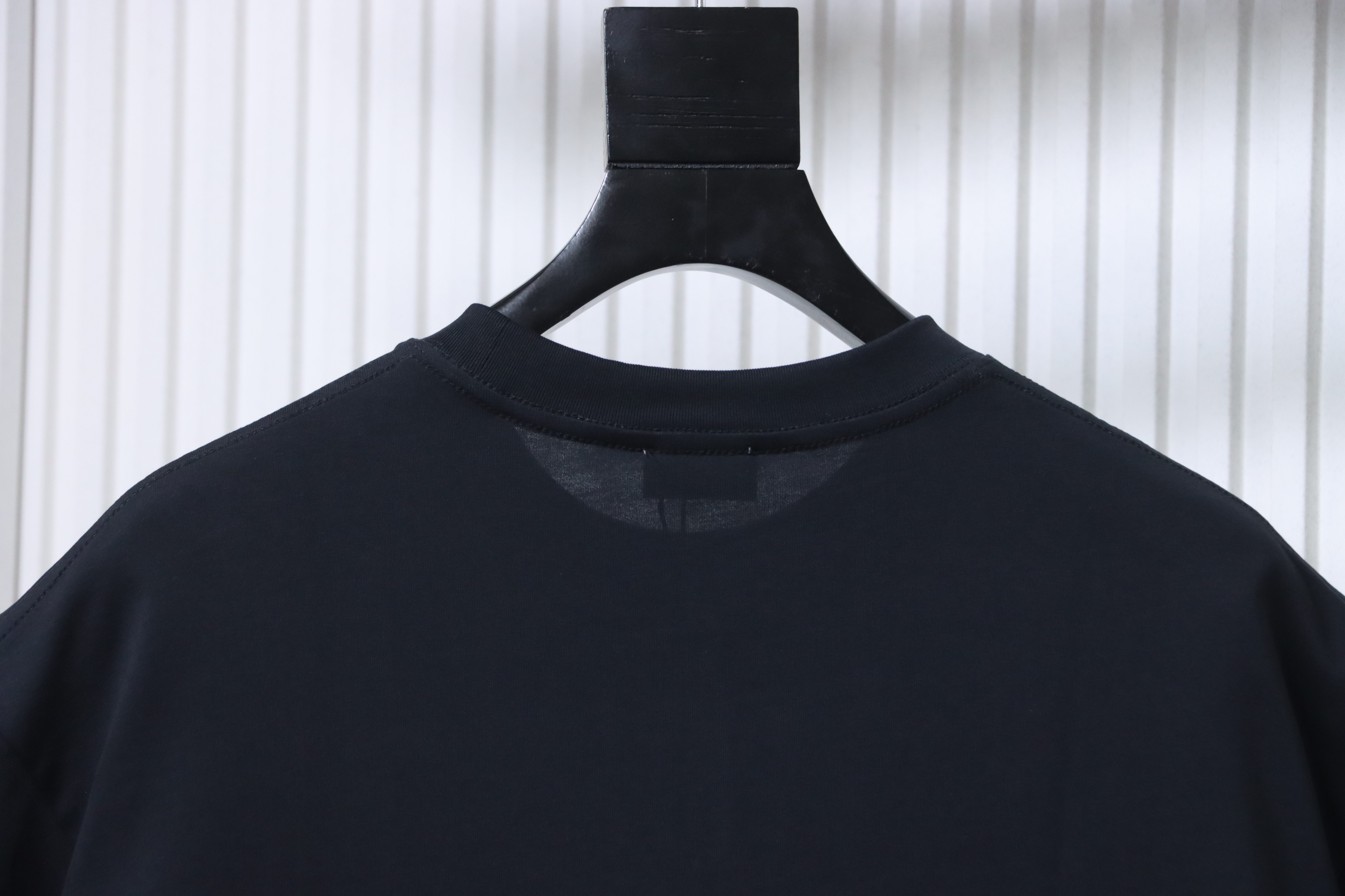 Saint Laurent Foil Letter Logo Print Short Sleeve T-Shirt