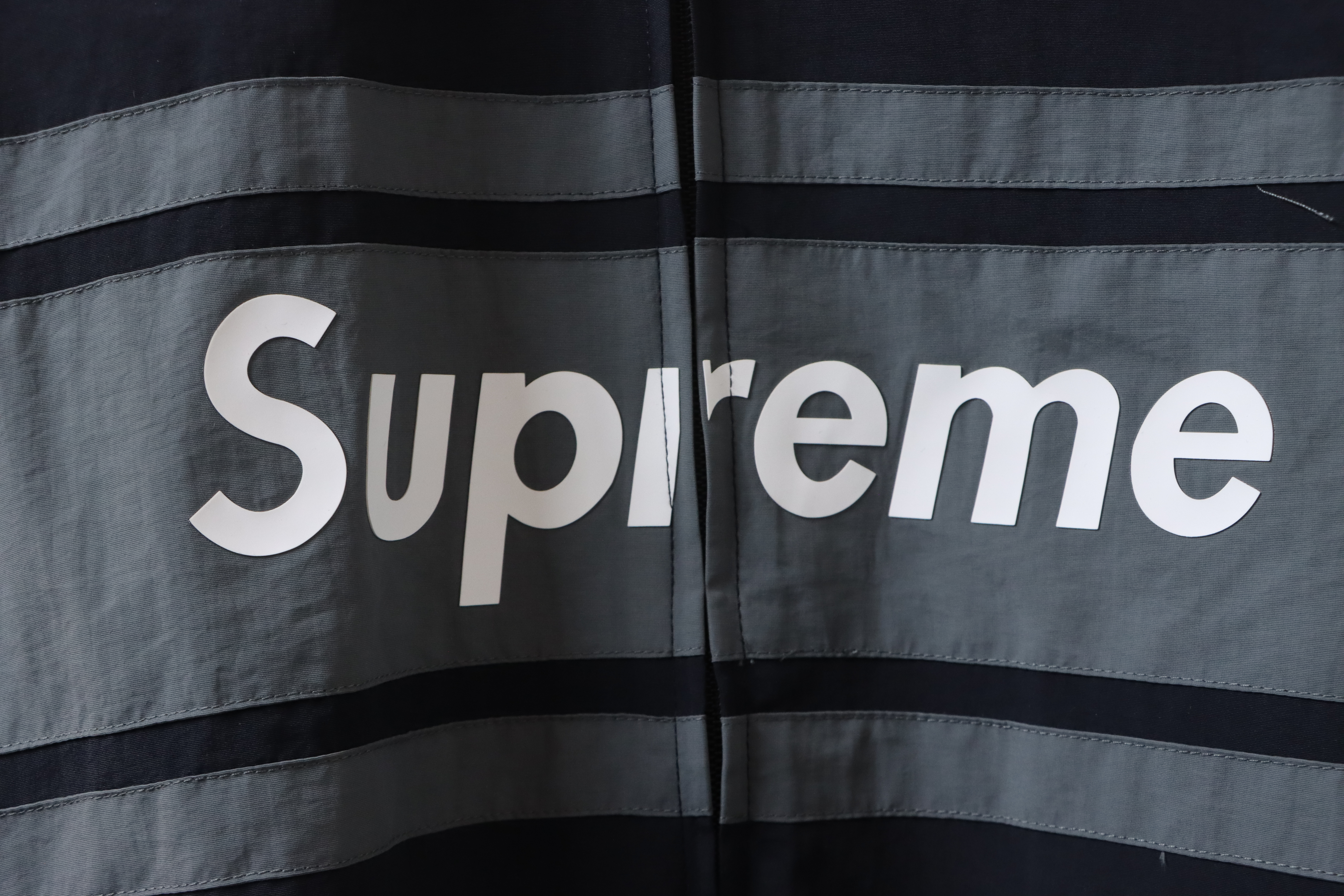 Supreme x Ducati SS24 Logo Print Colorblock Sports Jacket