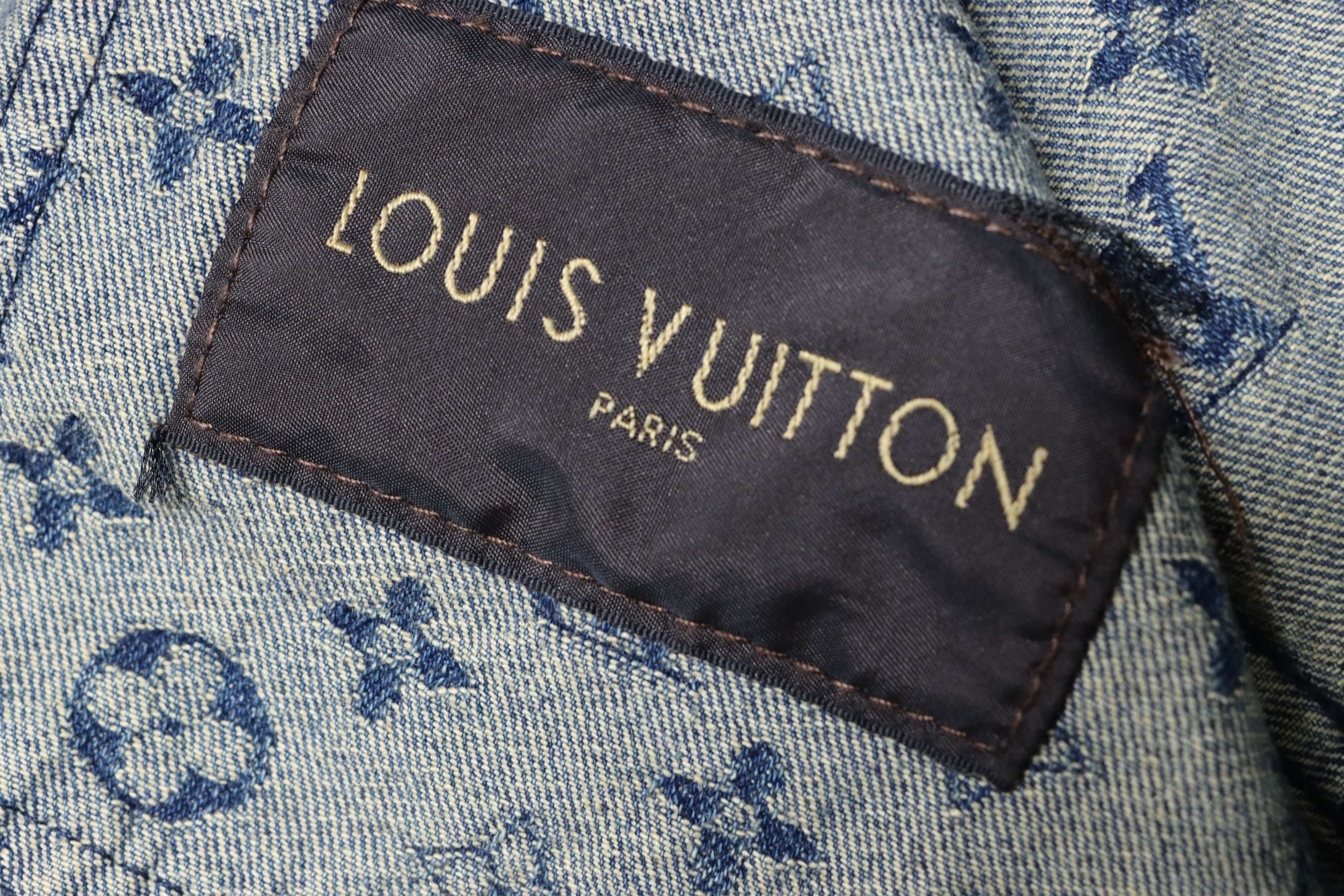 Supreme x Louis Vuitton Long Denim Jacket