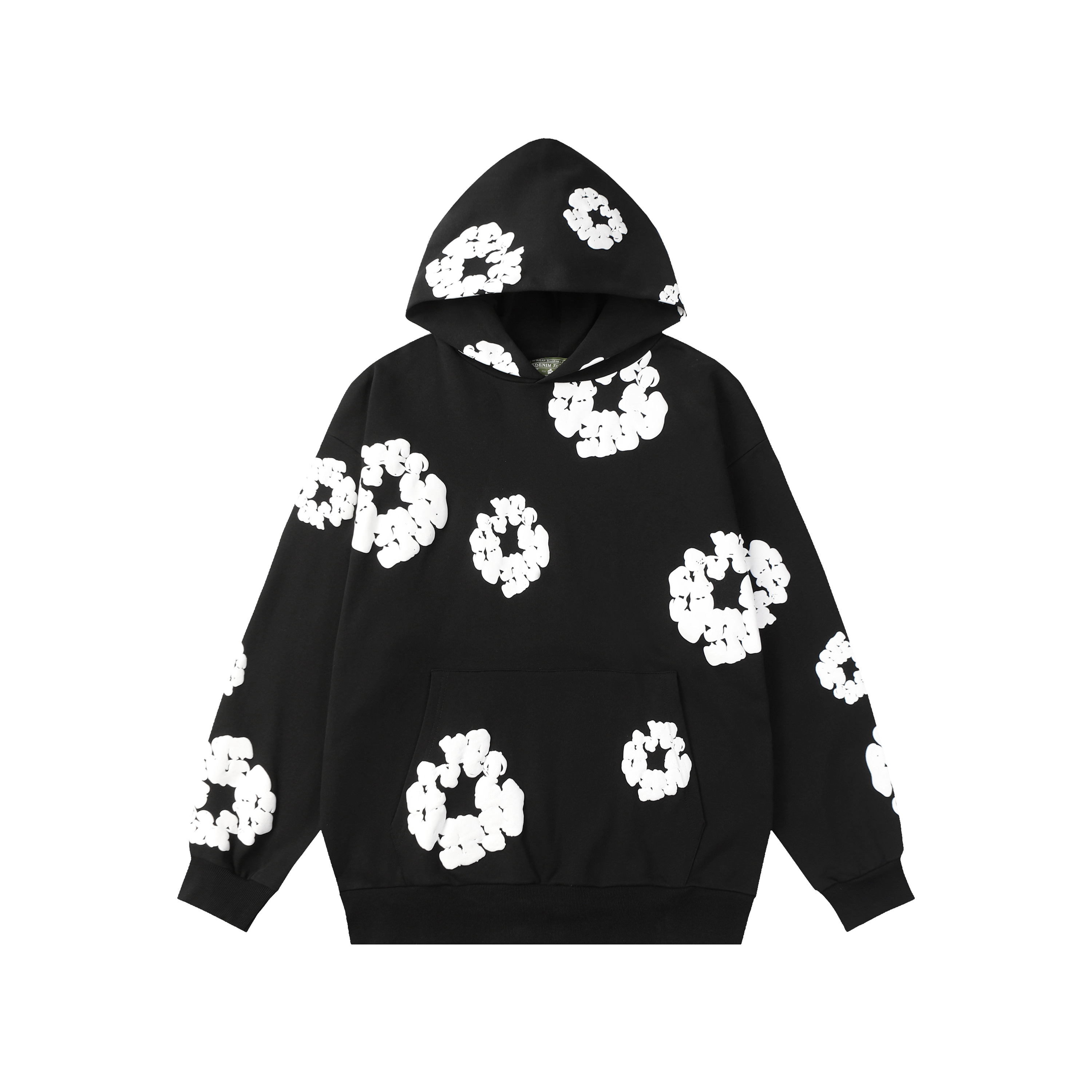 Denim Tears Cotton Wreath 380G Terry Hoodie Set Black / Red / Royal Blue / Green / Gray / Blue / White / Sky Blue / Purple / Pink / Color Blue / Orange / Black Gray / Coffee Brown / Charcoal Gray 6688