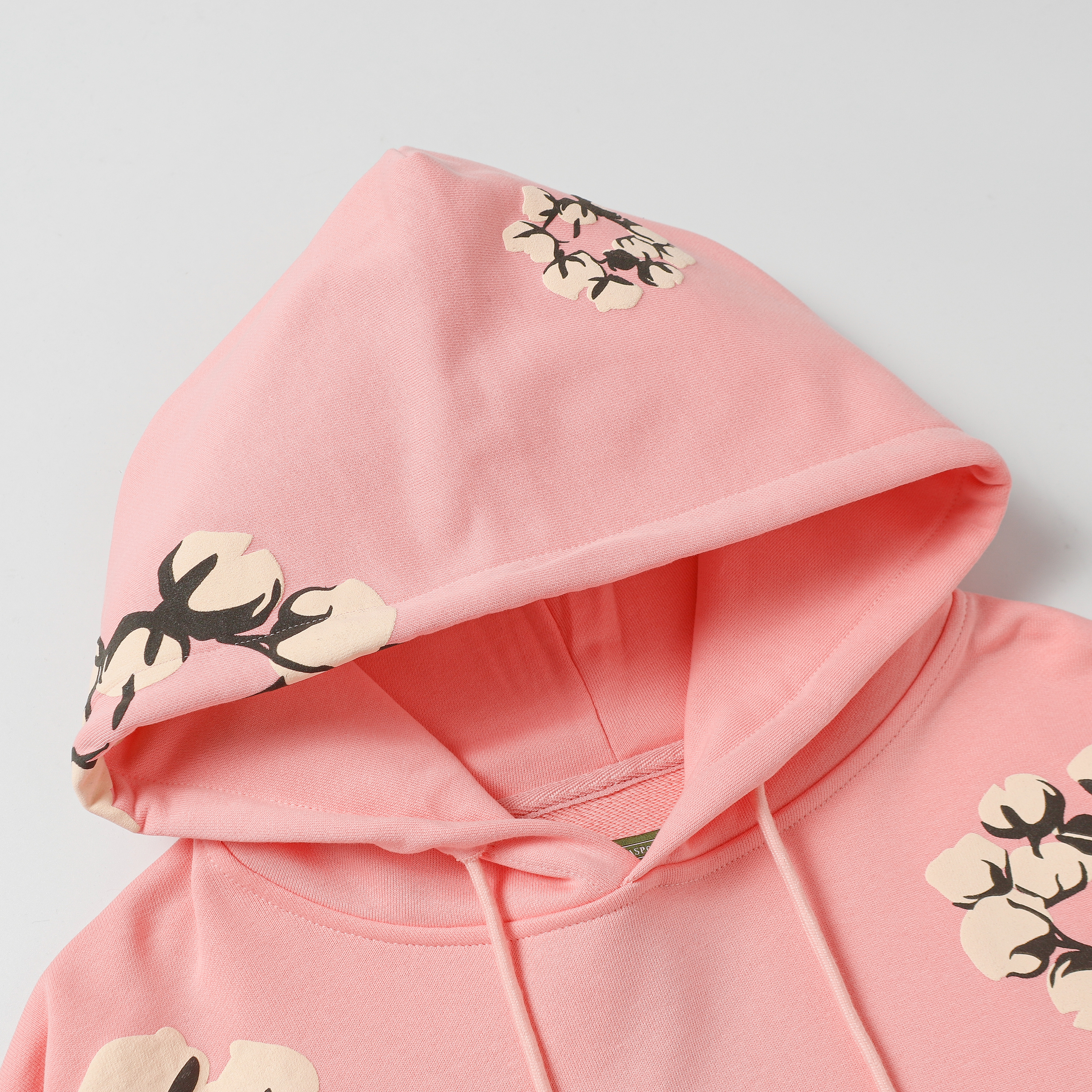 Denim Tears Cotton Wreath 380G Terry Hoodie Set Black / Yellow / Peacock Blue / Red / Green / Gray / Royal Blue / Pink 6001