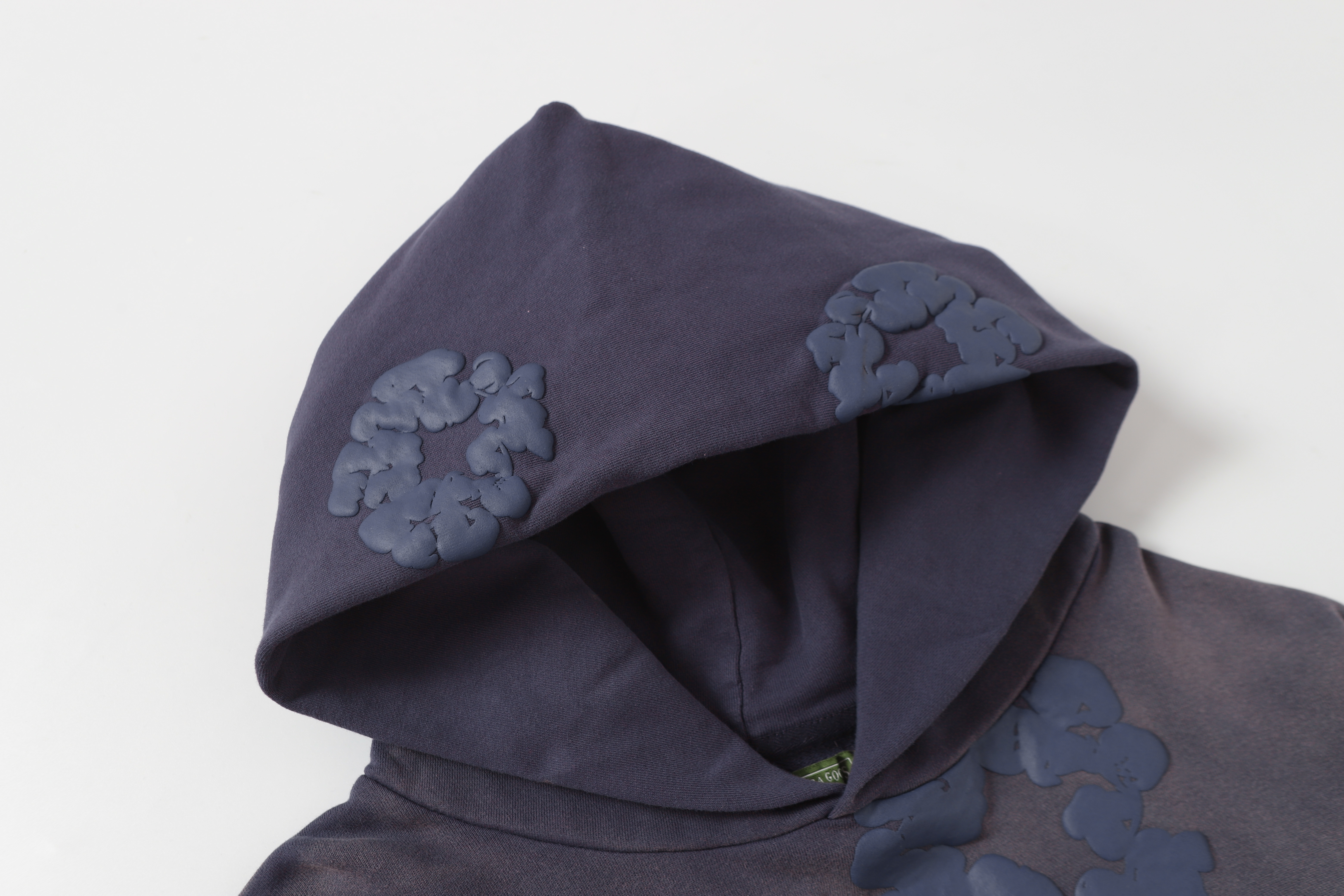Denim Tears Cotton Wreath 380G Terry Hoodie Set Blue Purple / Neon Green / Pink / Brown 6003